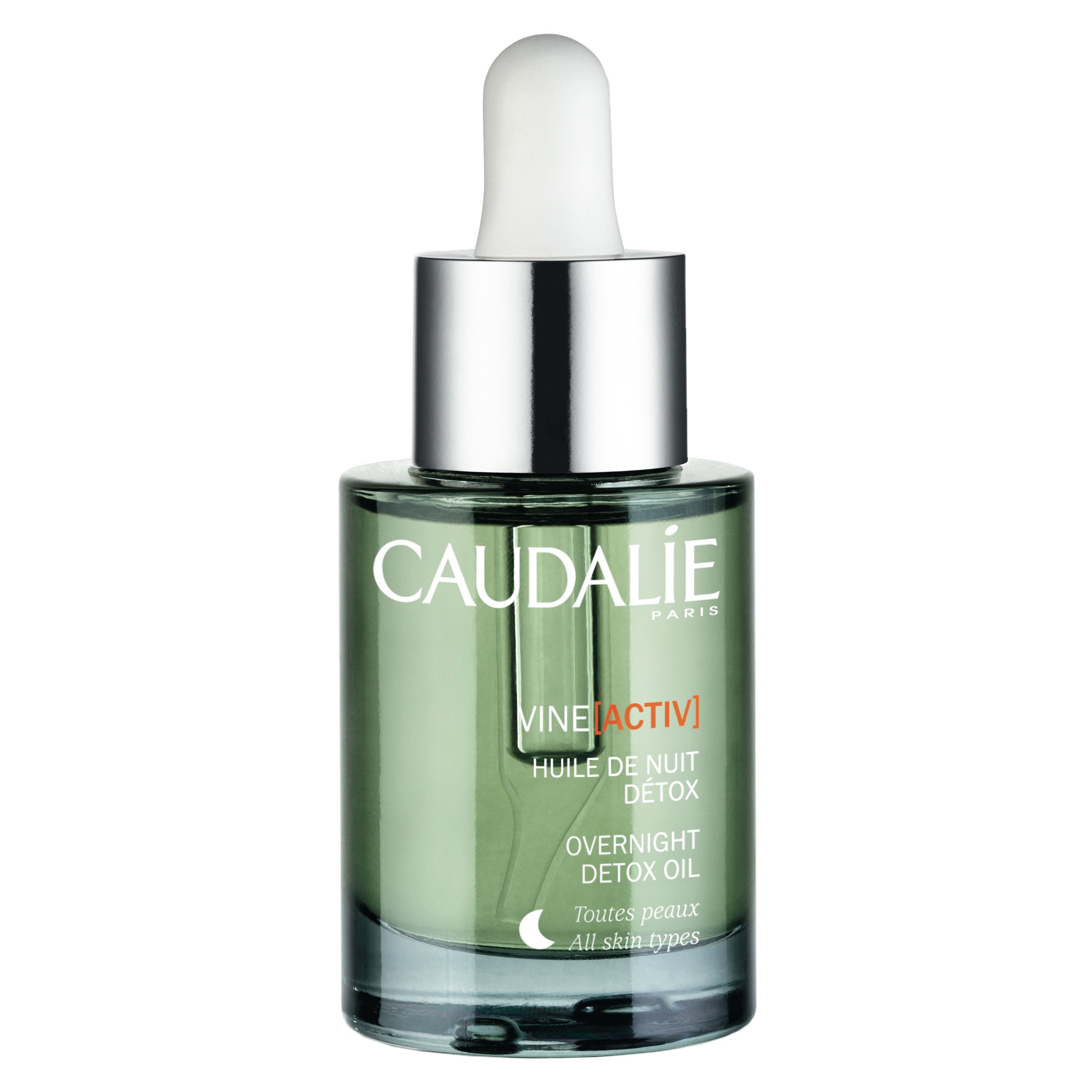 Caudalie Vine Activ Overnight Detox Oil Αντιοξειδωτικό Λάδι Νυχτός για Ξεκούραστη Όψη 30ml