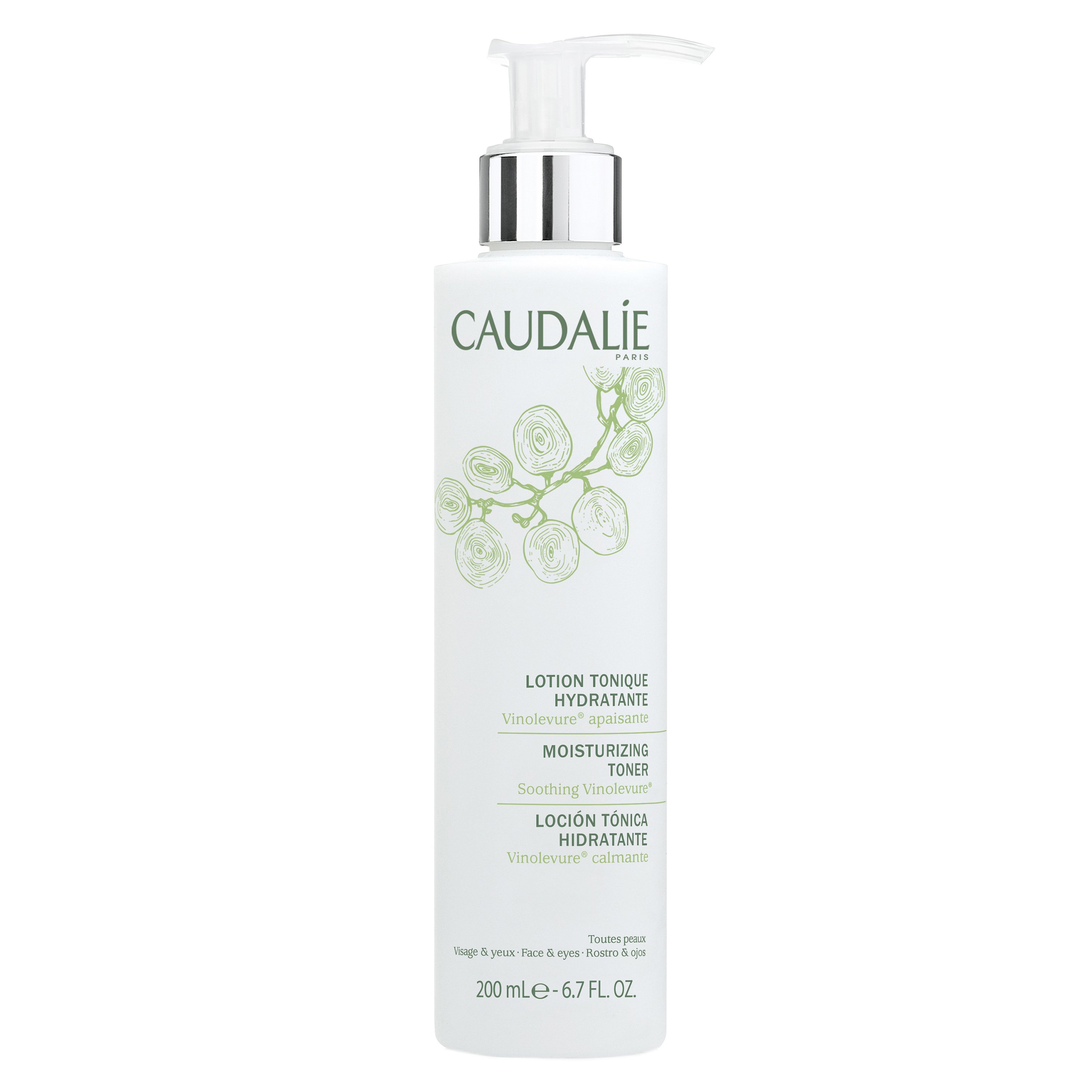 Caudalie Moisturizing Toner Τονωτική-Ενυδατική Λοσιόν Προσώπου & Ματιών 200ml