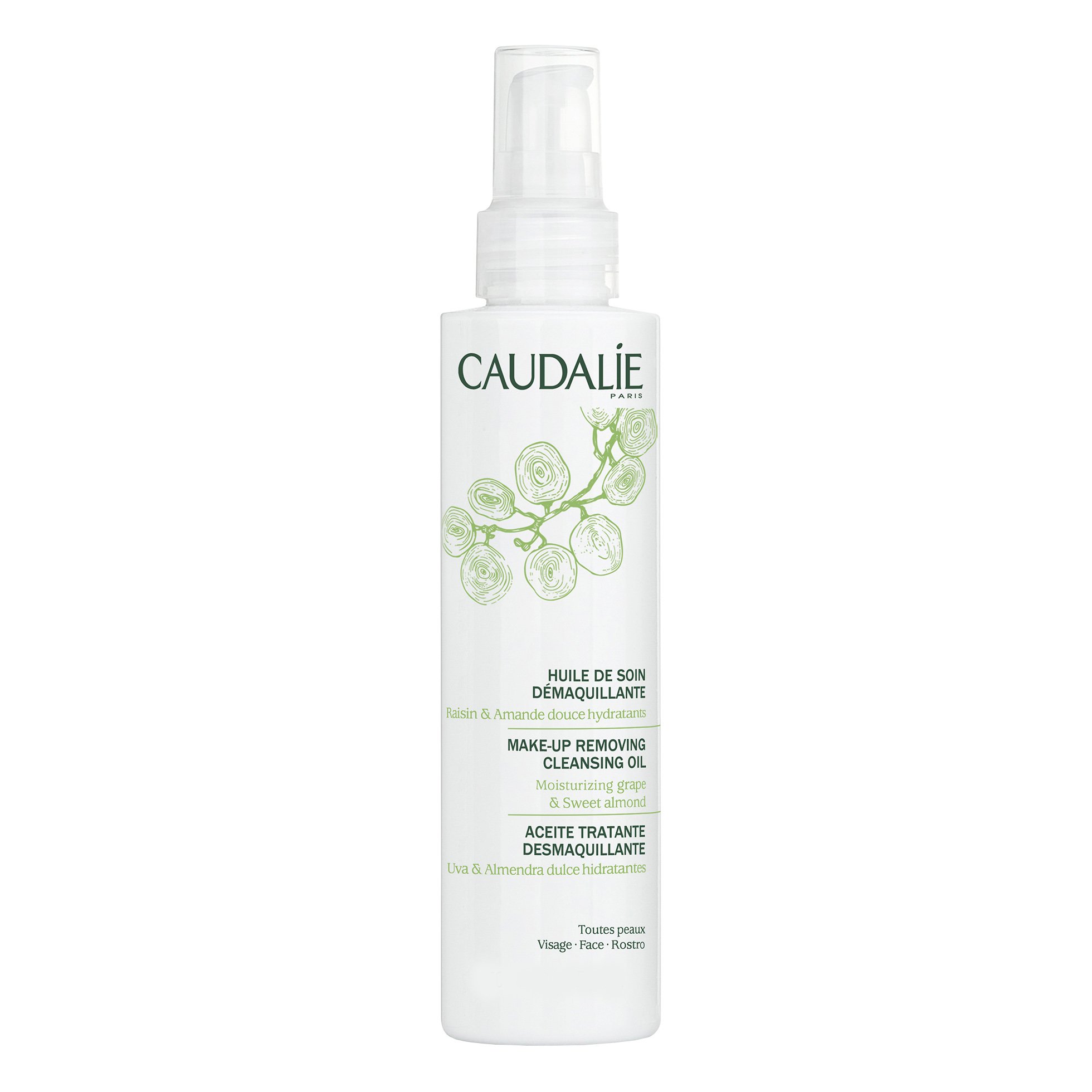 Caudalie Make-Up Removing Cleansing Oil Έλαιο Καθαρισμού & Ντεμακιγιάζ για Όλους τους Τύπους Επιδερμίδας 75ml