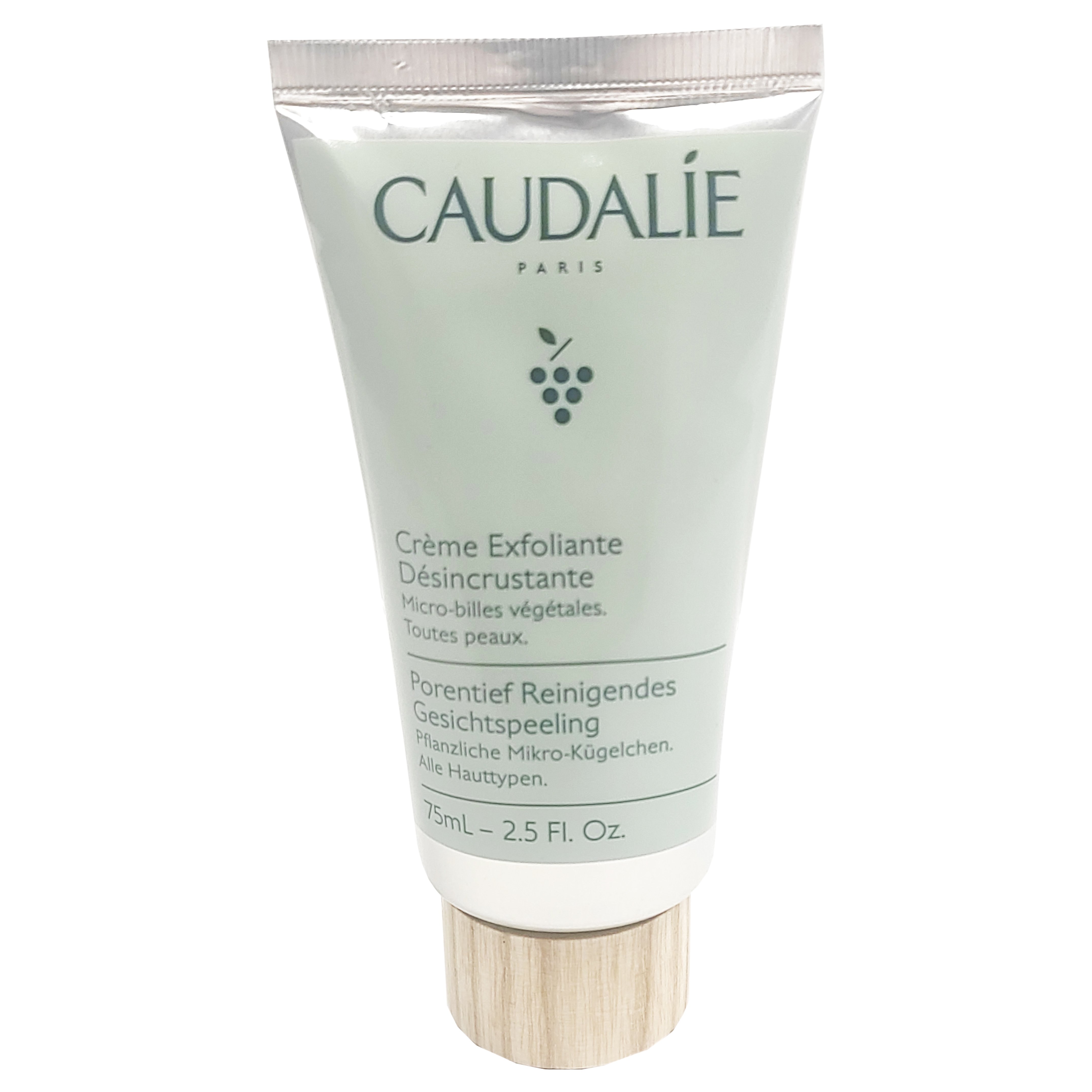 Caudalie Deep Cleansing Exfoliator Κρέμα Απολέπισης Προσώπου για Βαθύ Καθαρισμό 75ml