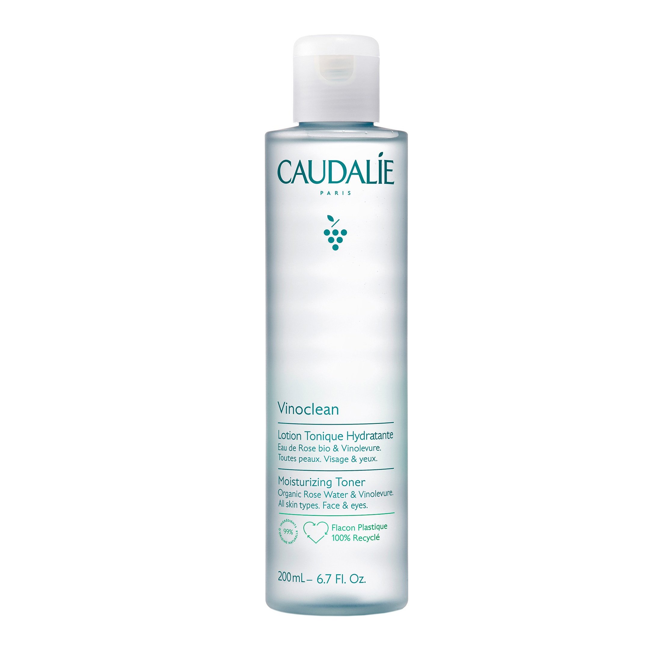 Caudalie Vinoclean Lotion Tonique Hydrante Ενυδατική Τονωτική Λοσιόν 100ml