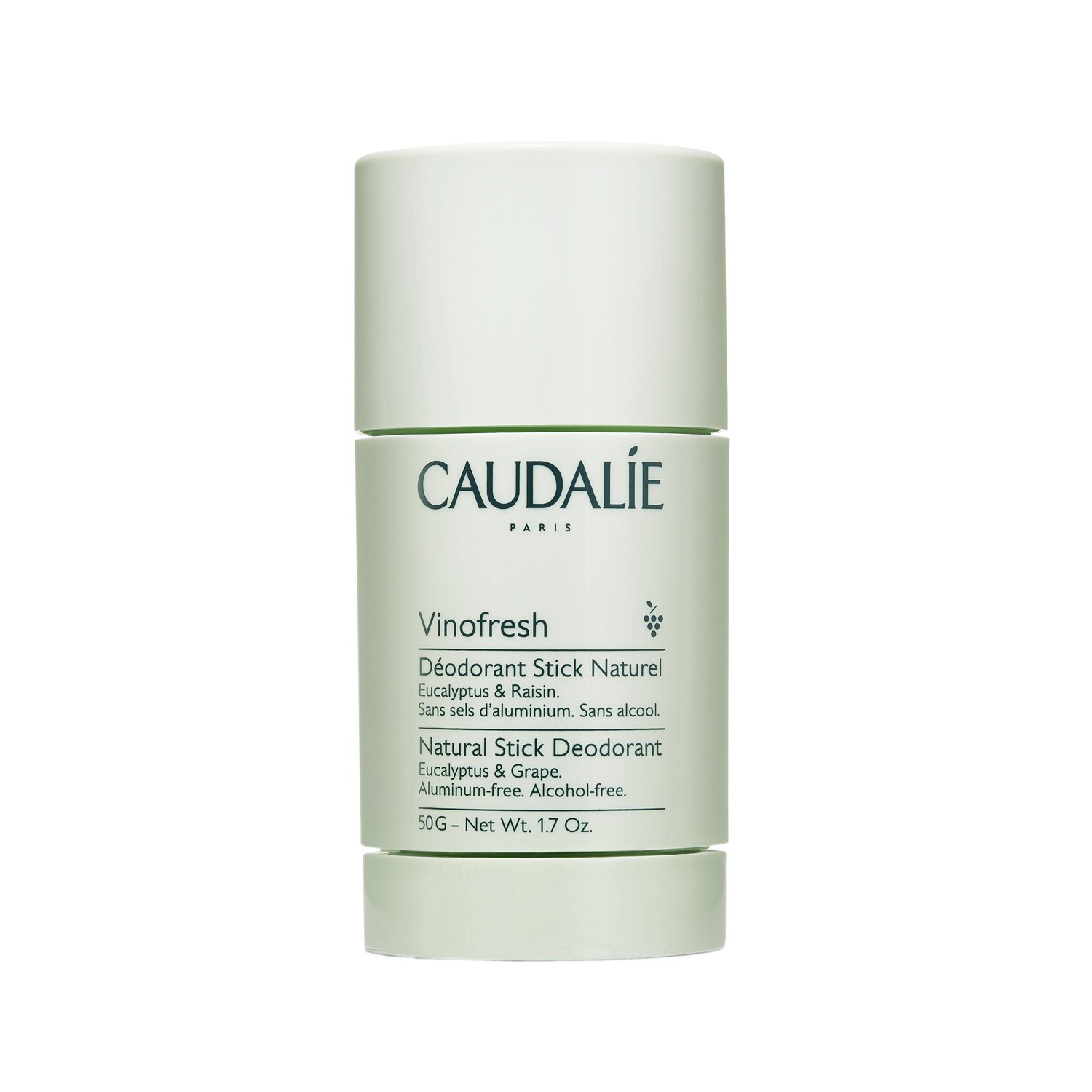 Caudalie Vinofresh Natural Stick Deodorant Φυσικό Αποσμητικό 24ωρης Προστασίας με Ευκάλυπτο & Σταφύλι 50gr