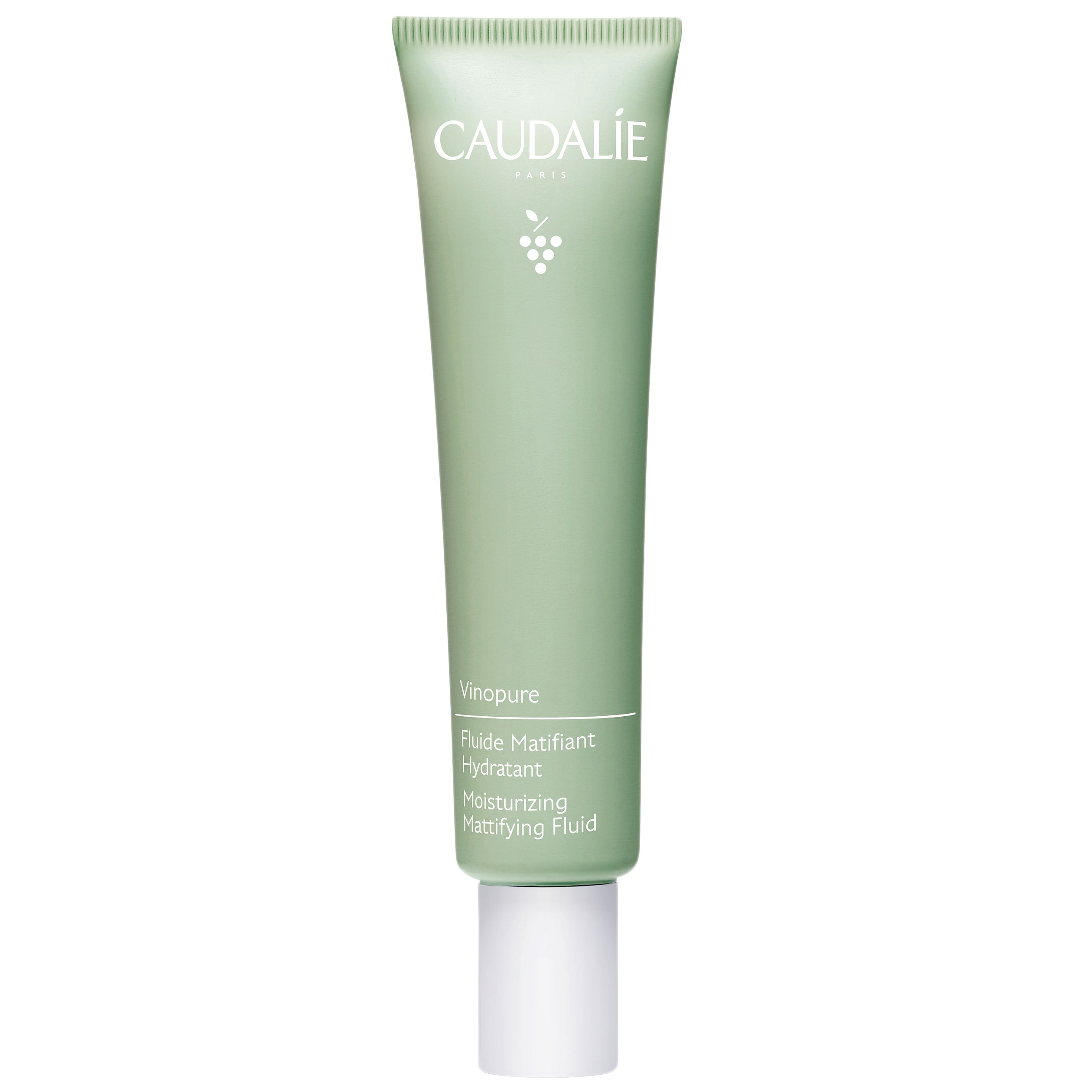 Caudalie Vinopure Moisturizing Mattifying Fluid Ενυδατική Κρέμα Κατά της Γυαλάδας & των Ατελειών για Ματ Αποτέλεσμα 40ml