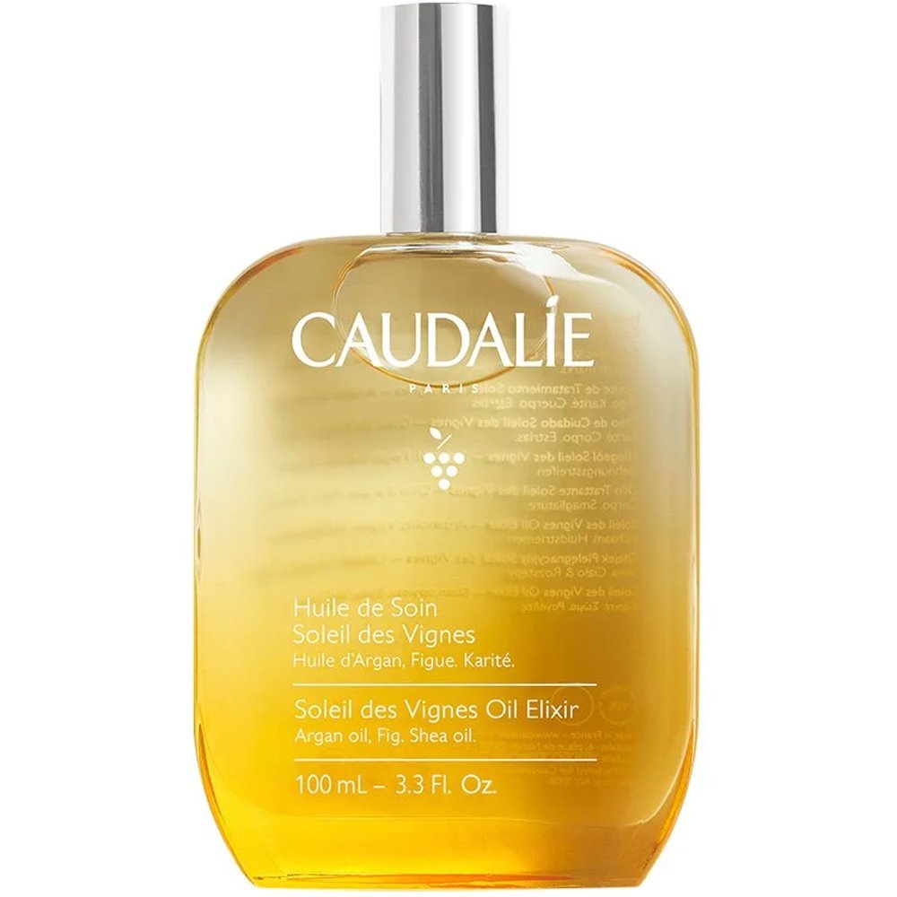 Caudalie Caudalie Soleil des Vignes Body Oil Elixir Θρεπτικό Ελιξίριο Σώματος με Άρωμα από Καρύδα, Άνθη Πορτοκαλιάς & Γιασεμί 100ml