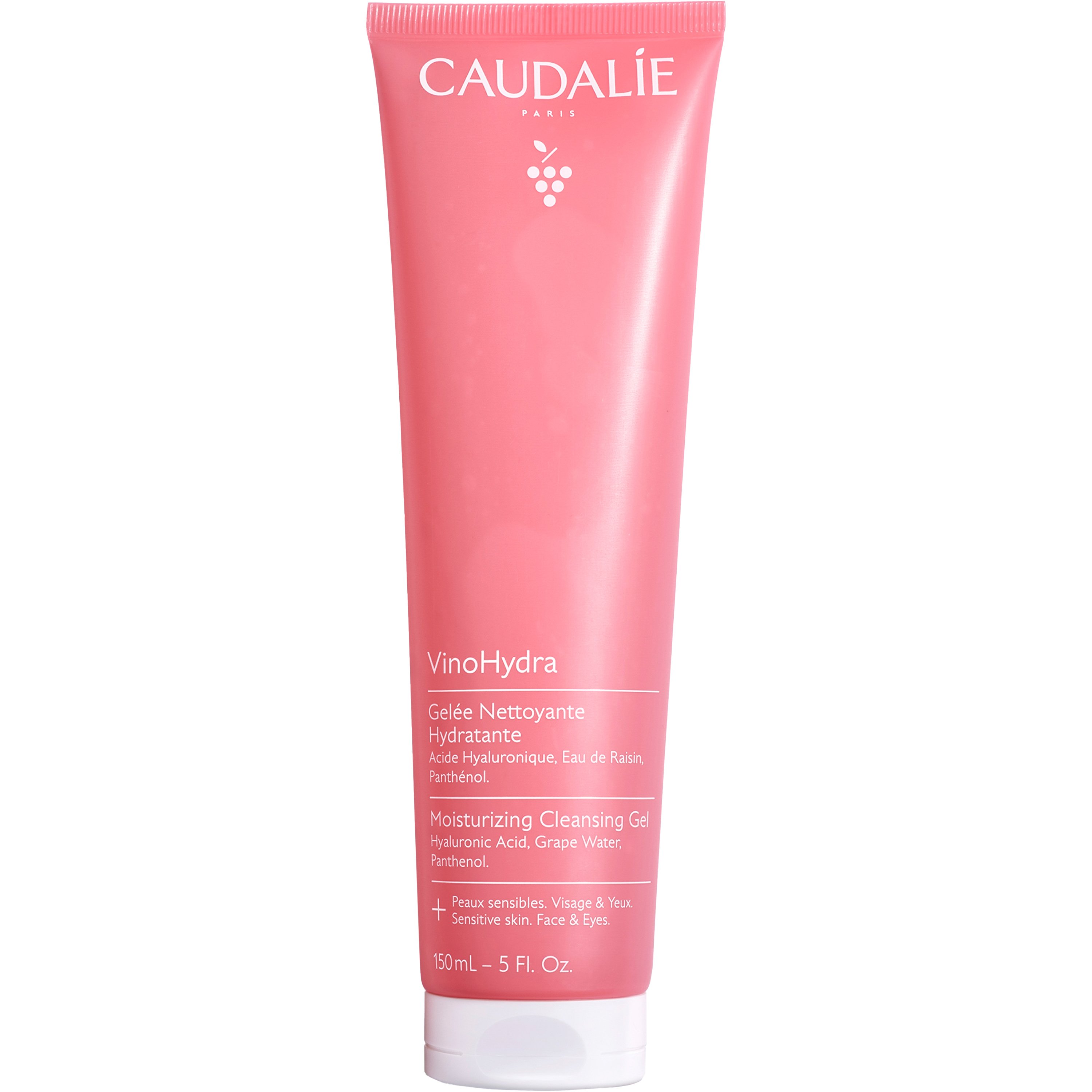 Caudalie VinoHydra Moisturizing Cleansing Gel Καθαριστικό Τζελ Προσώπου για Ευαίσθητες Επιδερμίδες 150ml