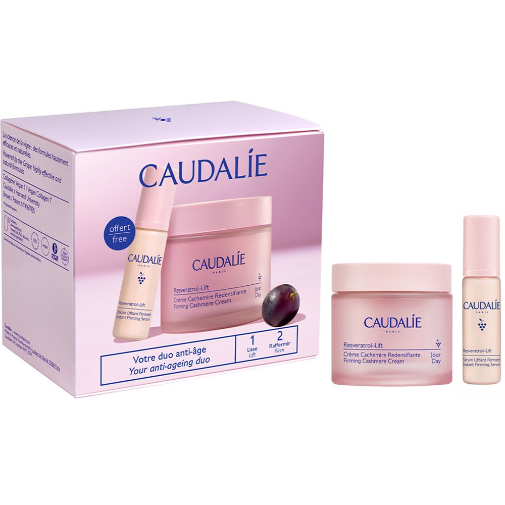 Caudalie Promo Resveratrol Lift - Firming Cashmere Day Cream 50ml & Δώρο Instant Firming Serum 10ml