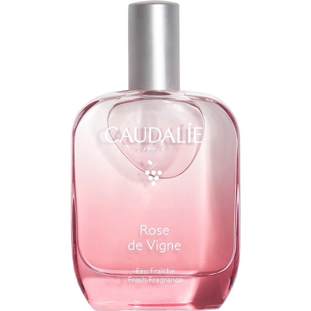 Caudalie Rose de Vigne Fresh Fragrance 50ml,Γυναικείο Φρέσκο ​​& Λουλουδάτο Άρωμα με Νότες από Τριαντάφυλλο, Ραβέντι & Λευκού Μόσχου