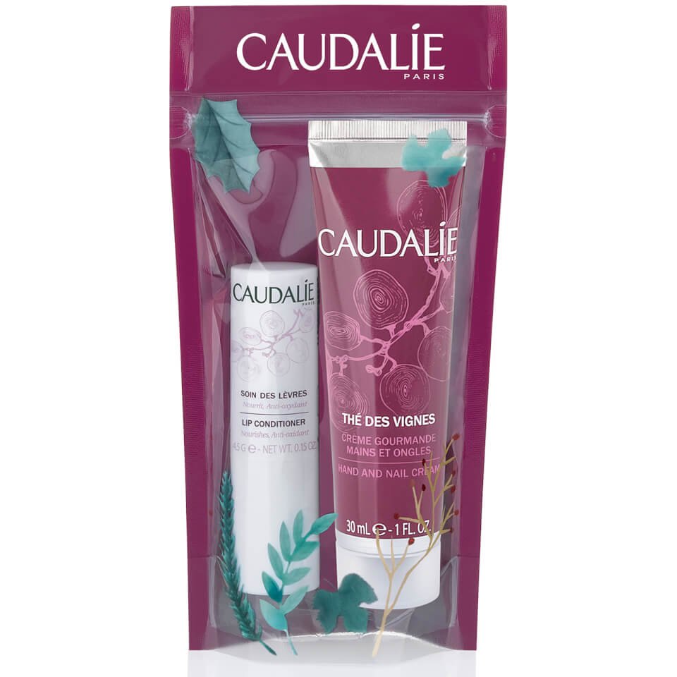 Caudalie Πακέτο Προσφοράς Duo Lip Conditioner 4.5g & The Des Vignes Hand and Nail Cream 30ml