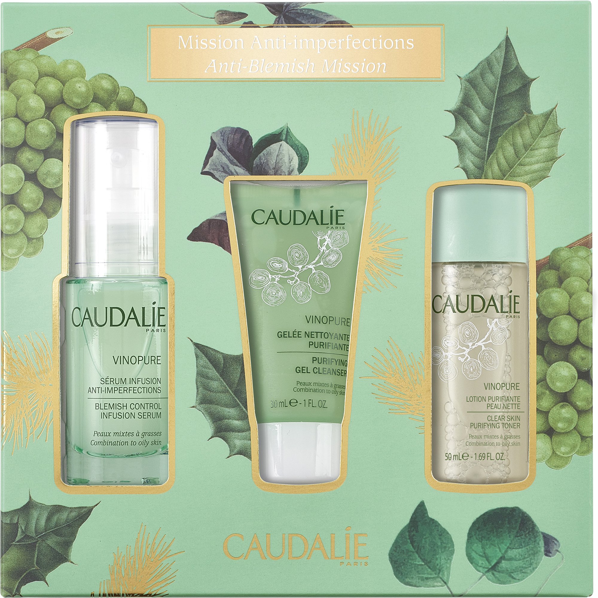 Caudalie Πακέτο Προσφοράς Vinopure Anti-Blemish Mission