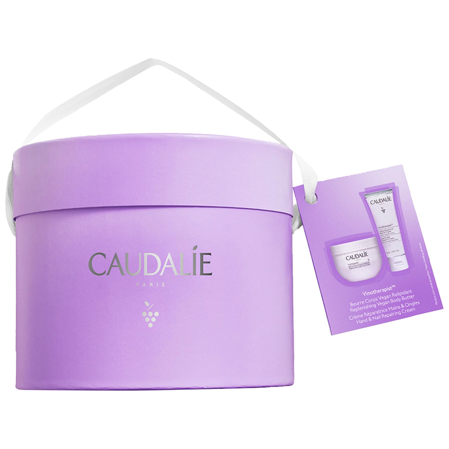 Caudalie Promo Vinotherapist Gift Set Replenishing Vegan Body Butter Θρεπτικό Βούτυρο Σώματος 250ml & Nourishing Hand & Nail Cream Κρέμα Χεριών, Νυχιών 75ml