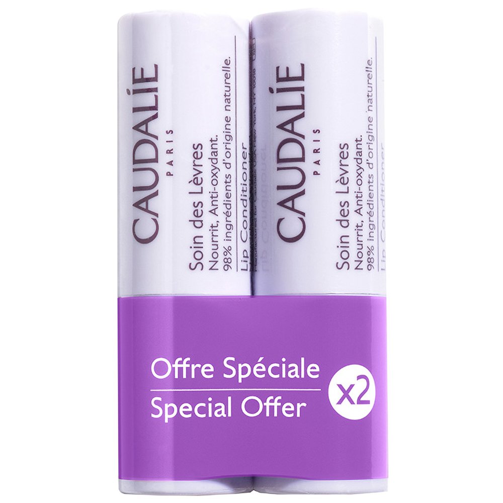 Caudalie Πακέτο Προσφοράς Lip Conditioner Ενυδατικό Stick για Θρέψη & Προστασία των Χειλιών 2×4.5g