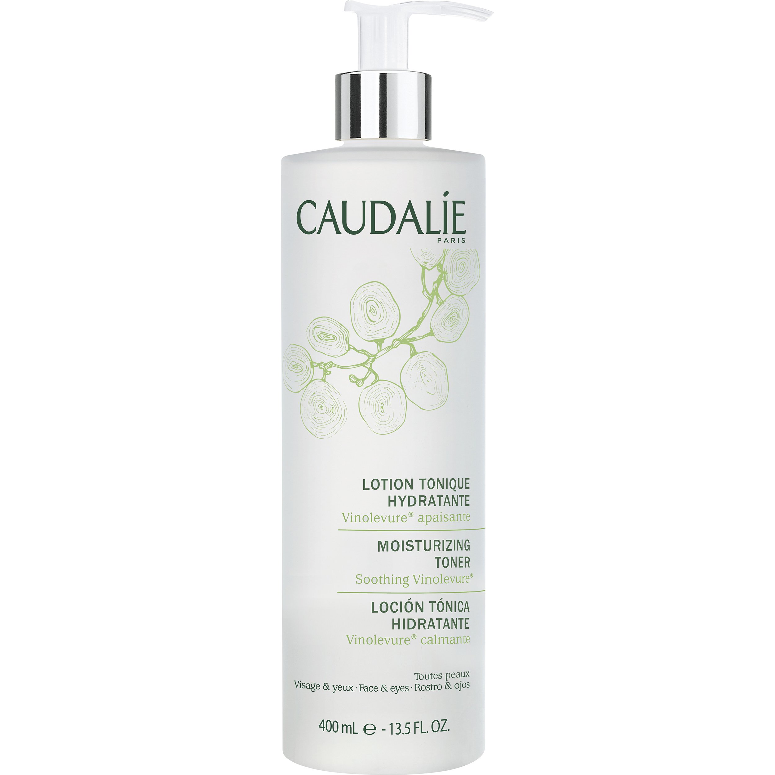 Caudalie Moisturizing Toner Τονωτική-Ενυδατική Λοσιόν Προσώπου & Ματιών 400ml