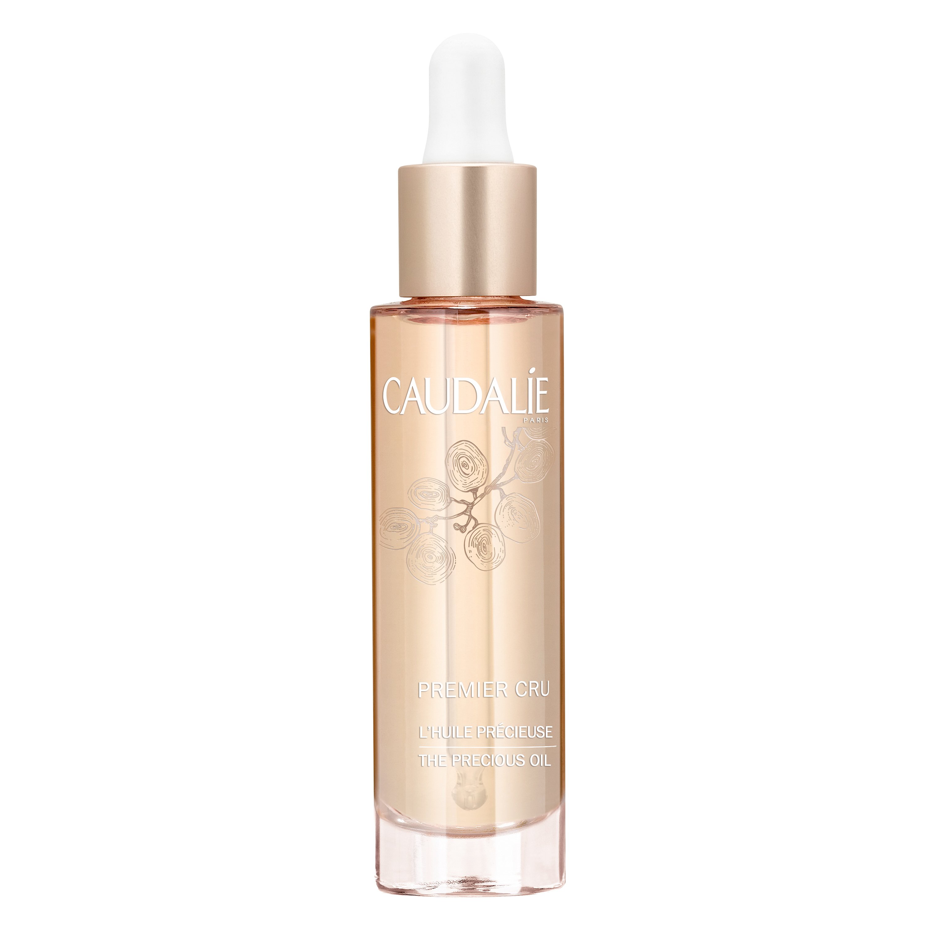 Caudalie Premier Cru The Precious Oil Ξηρό Λάδι Πλήρους Αντιγήρανσης για Εγκατεστημένες Ρυτίδες, Κηλίδες & Σύσφιξη 29ml