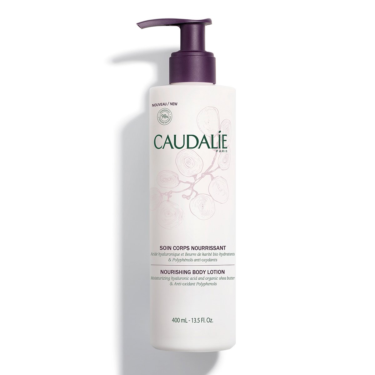 Caudalie Nourishing Body Lotion Γαλάκτωμα Σώματος με Ενυδατική & Αντιοξειδωτική Δράση 400ml
