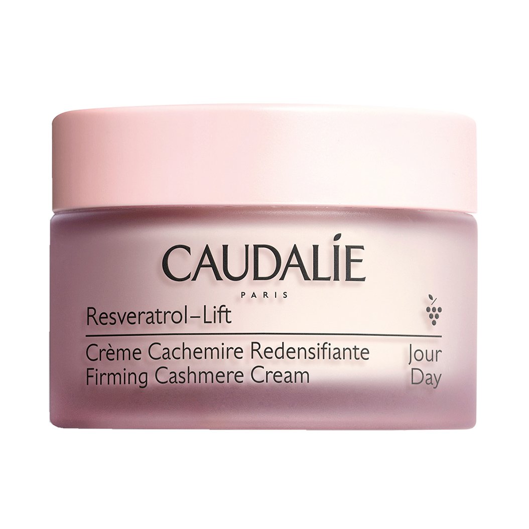 Caudalie Resveratrol Lift Firming Cashmere Day Cream Βελούδινη Κρέμα με Αντιρυτιδική Δράση για Ξηρές Επιδερμίδες 50ml