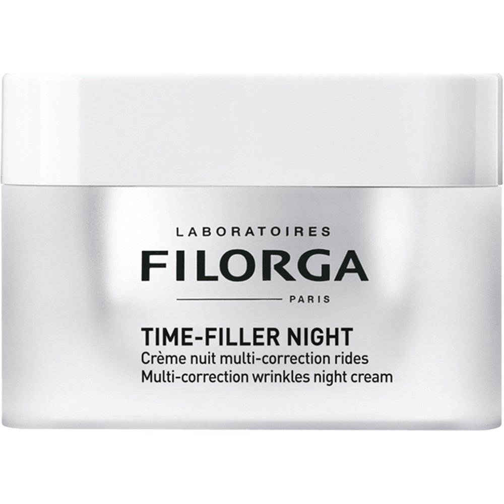 Filorga Filorga Time-Filler Night Wrinkle Smoothing Night Cream Κρέμα Νύχτας Προσώπου που Μειώνει Ορατά Όλους του Τύπους Ρυτίδων 50ml