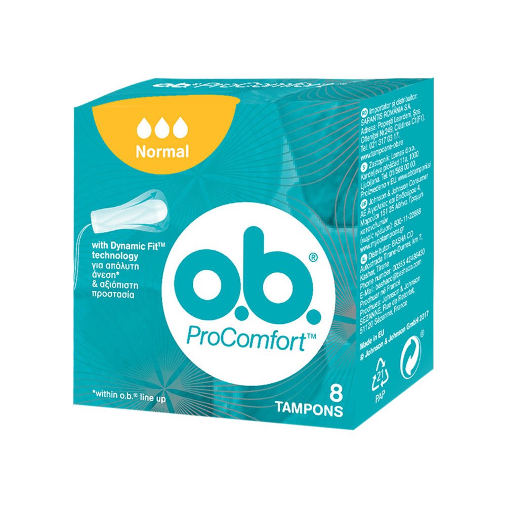 OB ProComfort Normal Ταμπόν 8 τεμάχια