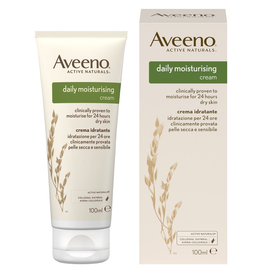 Aveeno Daily Moisturizing Cream Ενυδατική Κρέμα Σώματος 100ml