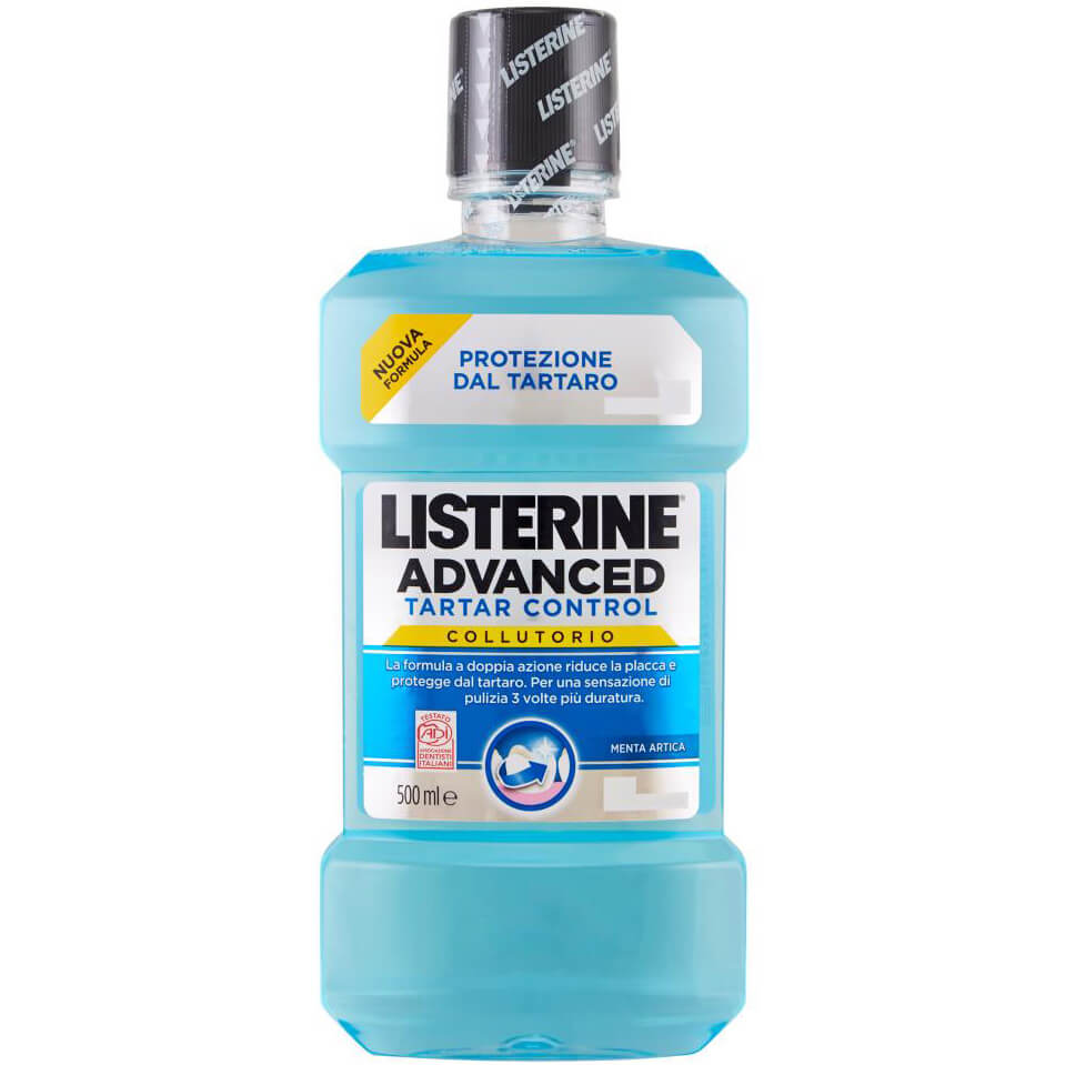 Listerine Advanced Tartar Control Στοματικό Διάλυμα για Πρόληψη και Καταπολέμηση της Πλάκας και της Πέτρας 500ml