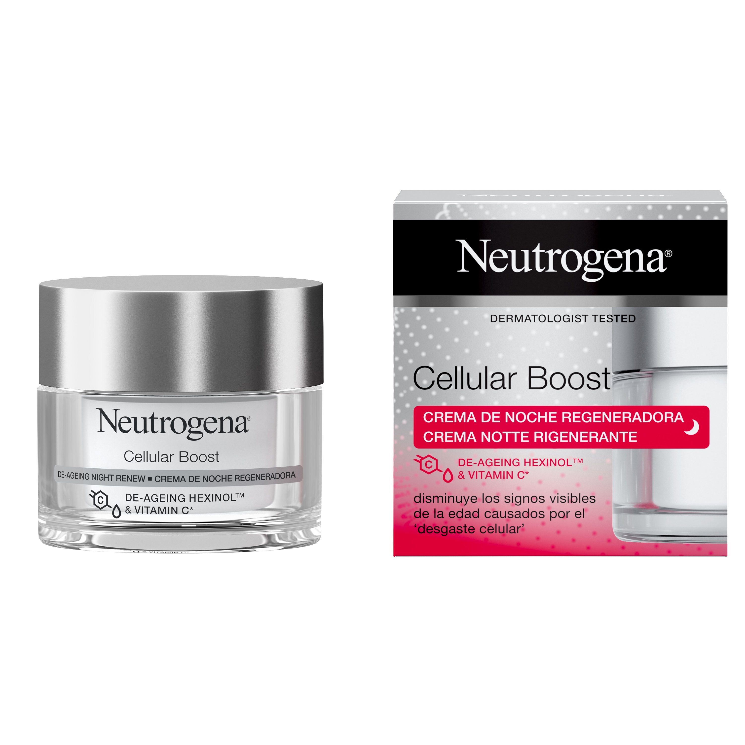 Neutrogena Cellular Boost De-Ageing Night Cream Αντιγηραντική Κρέμα Νυκτός 50ml