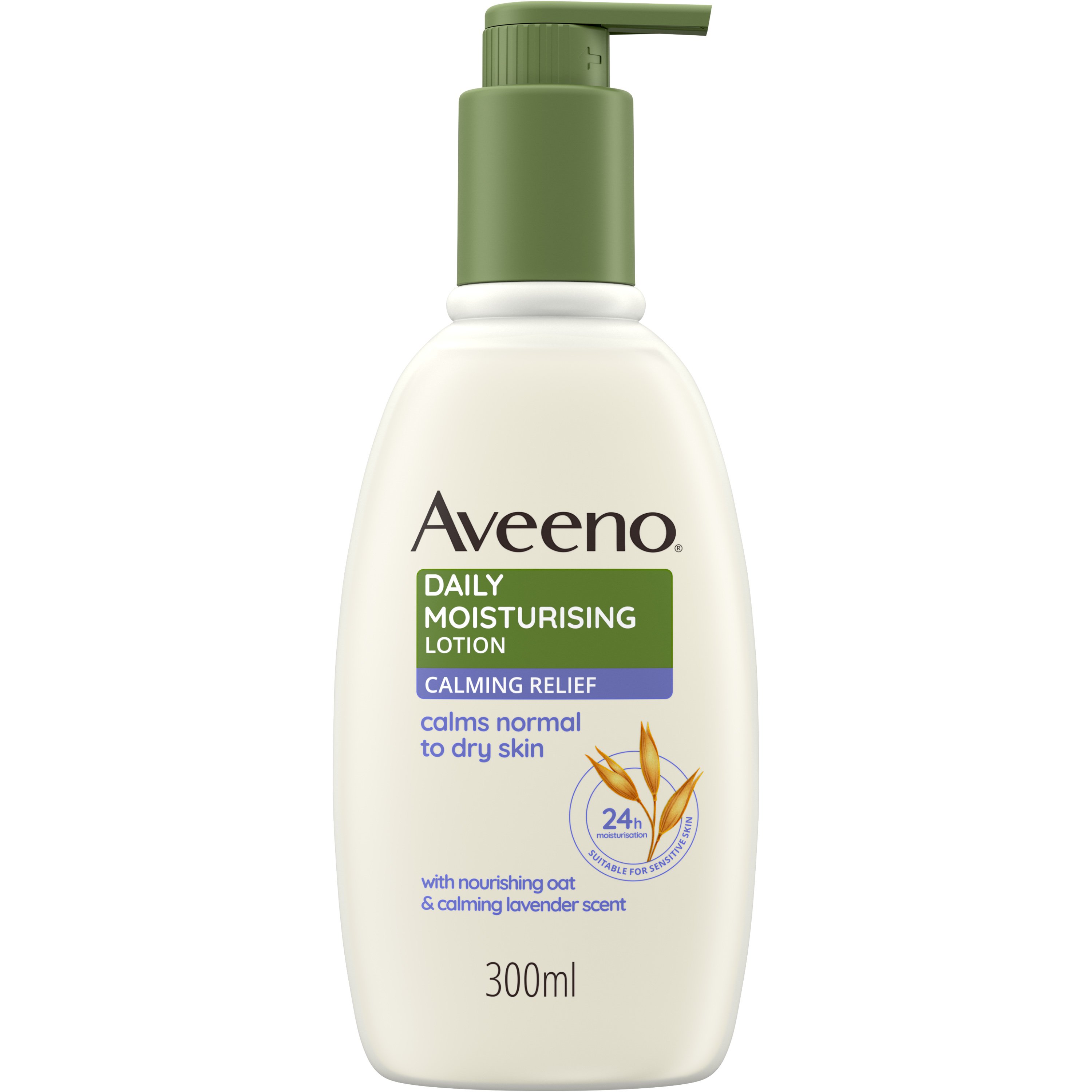 Aveeno Aveeno Daily Moisturising Lotion Calming Relief 300ml,Ενυδατικό Γαλάκτωμα Σώματος με Άρωμα Λεβάντας
