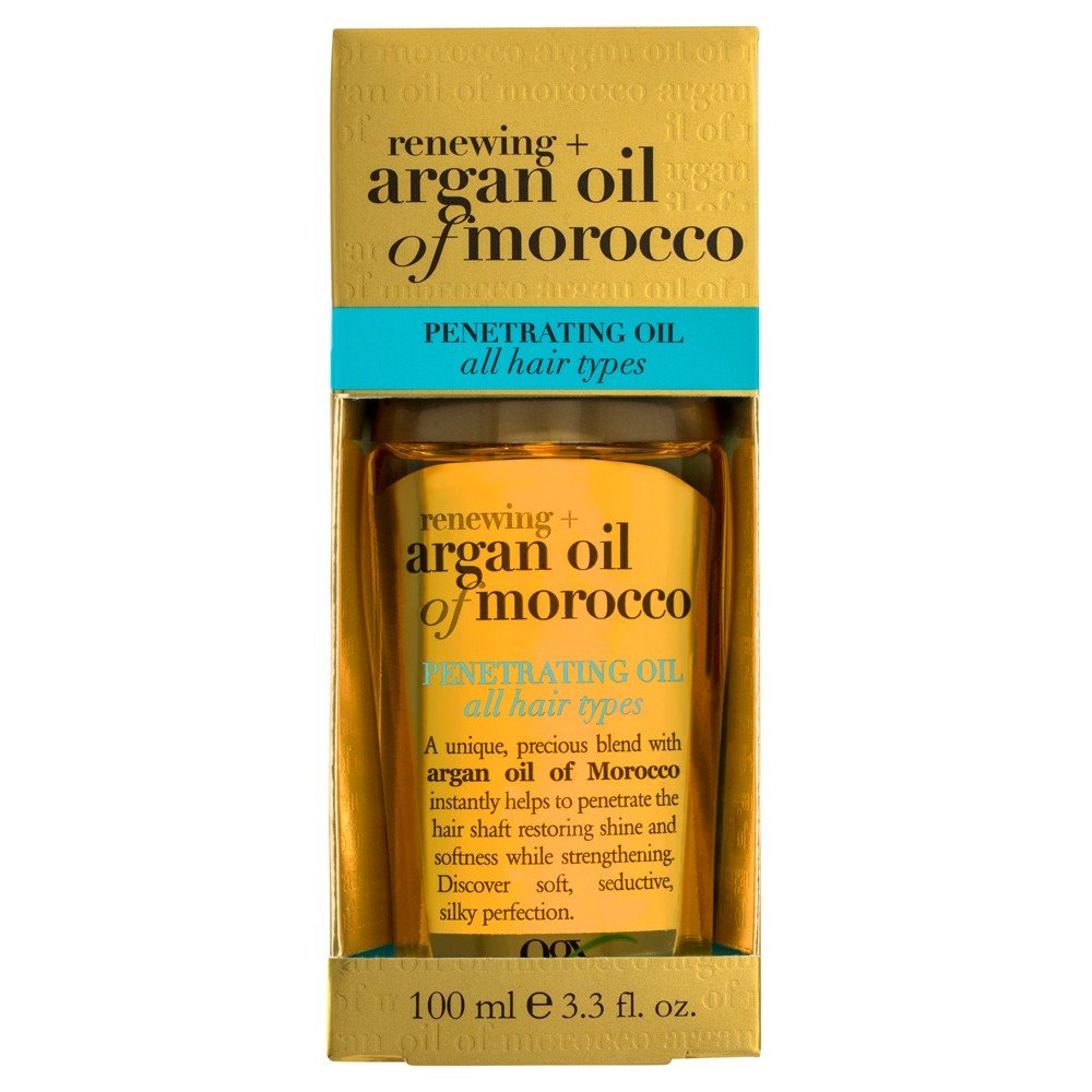 OGX Argan Oil of Morocco Penetrating Oil Πολύτιμο Έλαιο Θρέψης για Ενδυνάμωση, Λάμψη & Απαλότητα στα Αδύναμα Μαλλιά 100ml