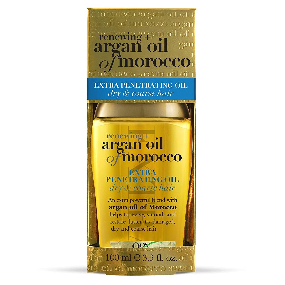 OGX Argan Oil of Morocco Extra Penetrating Oil Πολύτιμο Πλούσιο Έλαιο Αναδόμησης στα Ξηρά, Κατεστραμμένα Μαλλιά 100ml