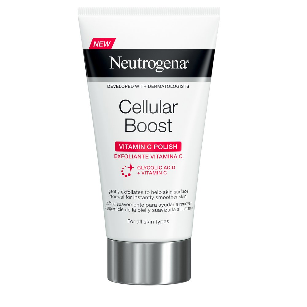 Neutrogena Cellular Boost Vitamin C Polish Κρέμα Απολέπισης Προσώπου 75ml
