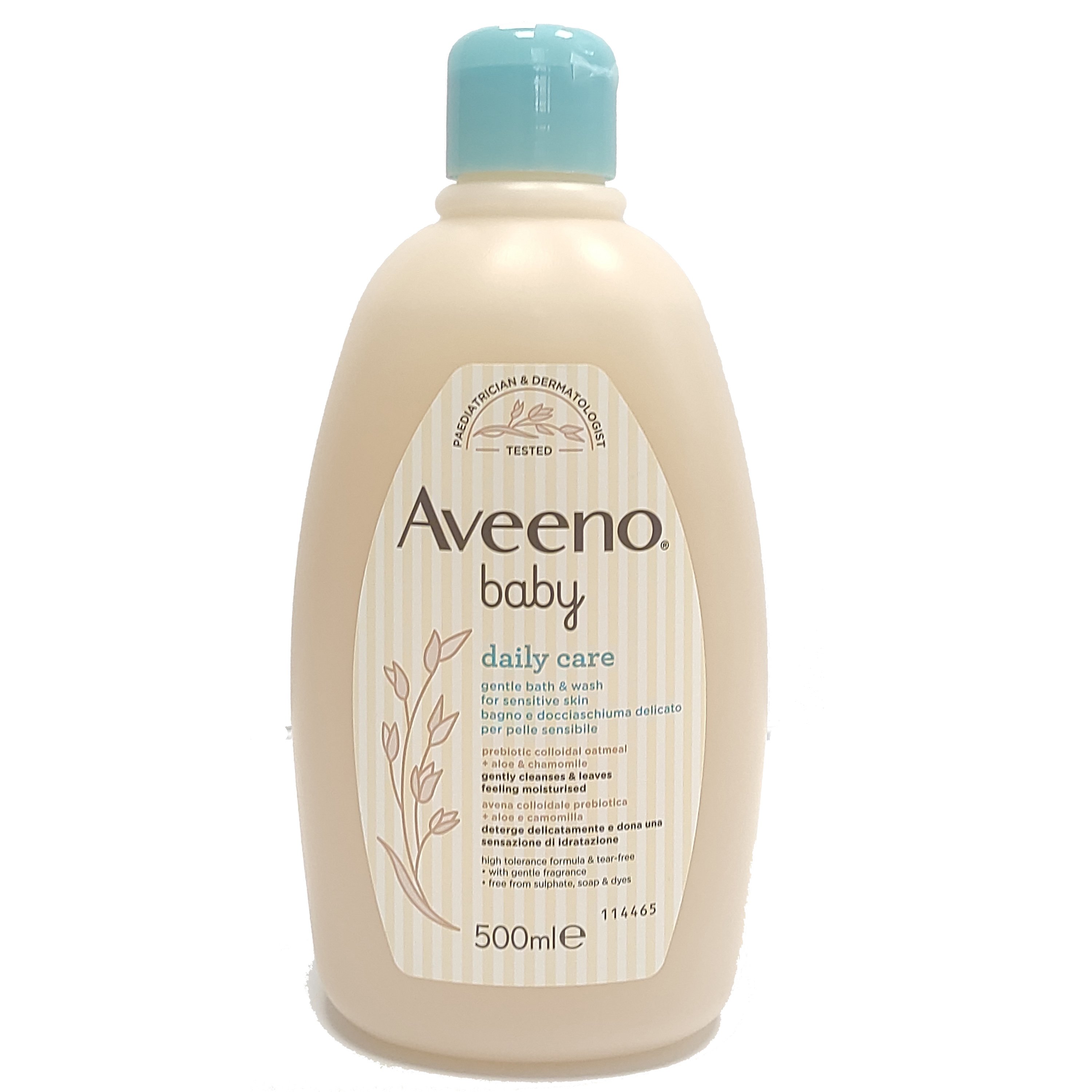 Aveeno Baby Daily Care Gentle Bath & Wash Απαλό Βρεφικό Καθαριστικό Σώματος 500ml