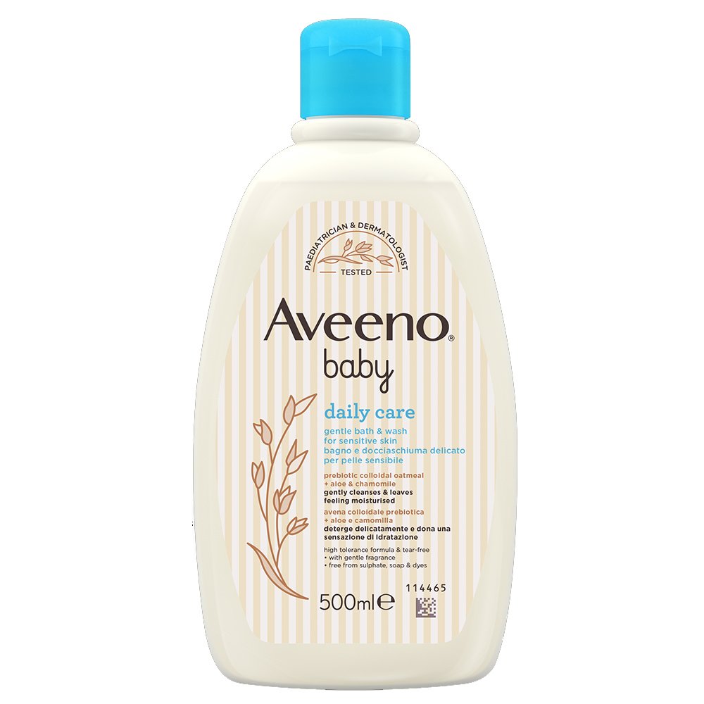 Aveeno Baby Daily Care Gentle Bath & Wash Απαλό Βρεφικό Καθαριστικό Σώματος 500ml