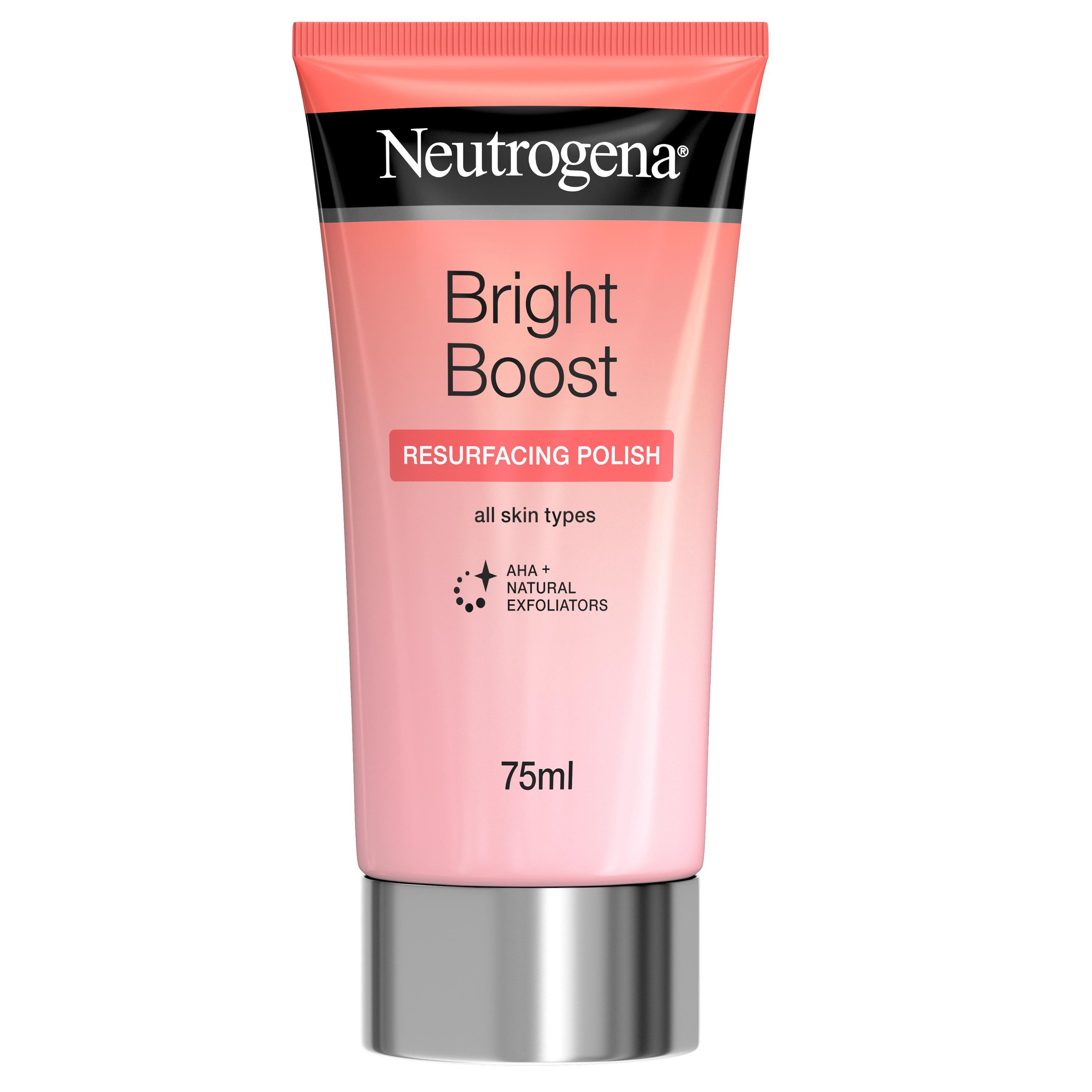 Neutrogena Bright Boost Resurfacing, Polish & Exfoliating Cream Κρέμα Προσώπου Απολέπισης για Λαμπερή & Λεία Όψη 75ml