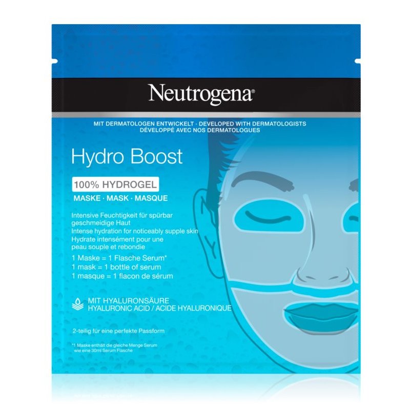 Neutrogena Hydro Boost 100% Hydrogel Mask Μάσκα Προσώπου Αναδόμησης 30ml