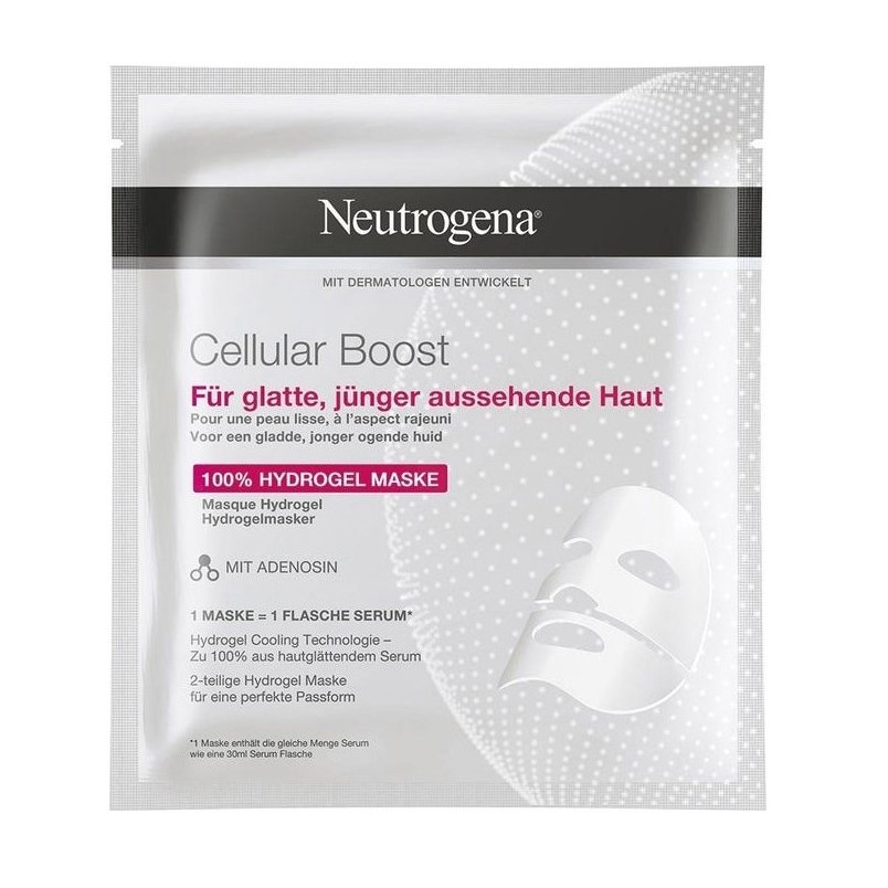Neutrogena Cellular Boost 100% Hydrogel Mask Ενυδατική Μάσκα Κατά της Γήρανσης 30ml