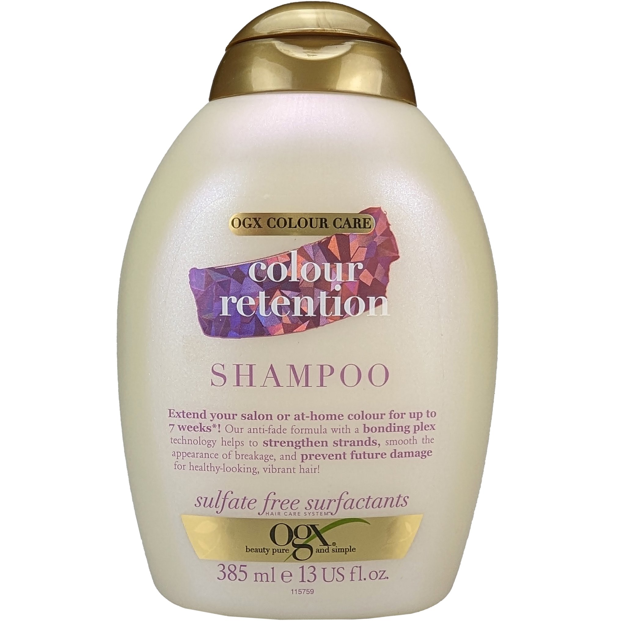 OGX Colour Retention Shampoo Σαμπουάν Διατήρησης Χρώματος για Βαμμένα Μαλλιά 385ml