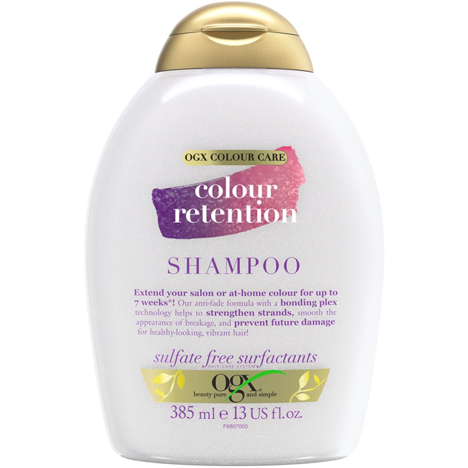 OGX Colour Retention Shampoo Σαμπουάν Διατήρησης Χρώματος για Βαμμένα Μαλλιά 385ml