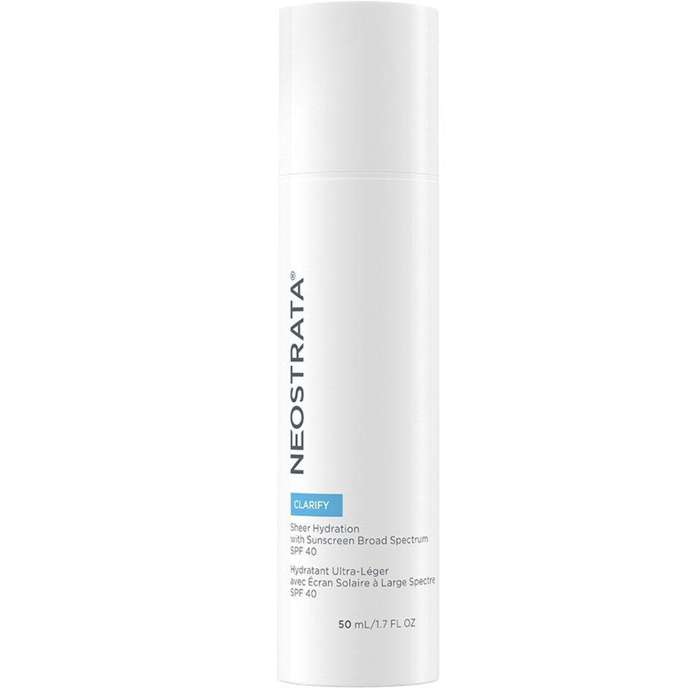 Neostrata Clarify Sheer Hydration Sunscreen Broad Spectrum Spf40 Αντηλιακή Κρέμα Προσώπου με Υψηλό Δείκτη Προστασίας, Κατάλληλη για Λιπαρή Επιδερμίδα με Ατέλειες 50ml