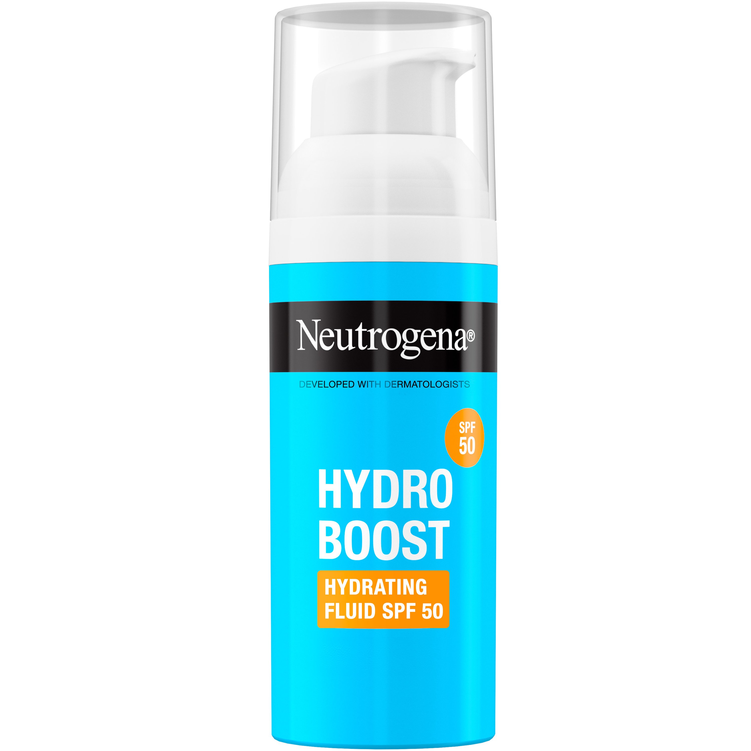 Neutrogena Neutrogena Hydro Boost Hyaluronic Acid Spf50 Hydrating Fluid Ενυδατική Κρέμα Προσώπου Υψηλής Προστασίας για Λαμπερή & Απαλή Επιδερμίδα 50ml