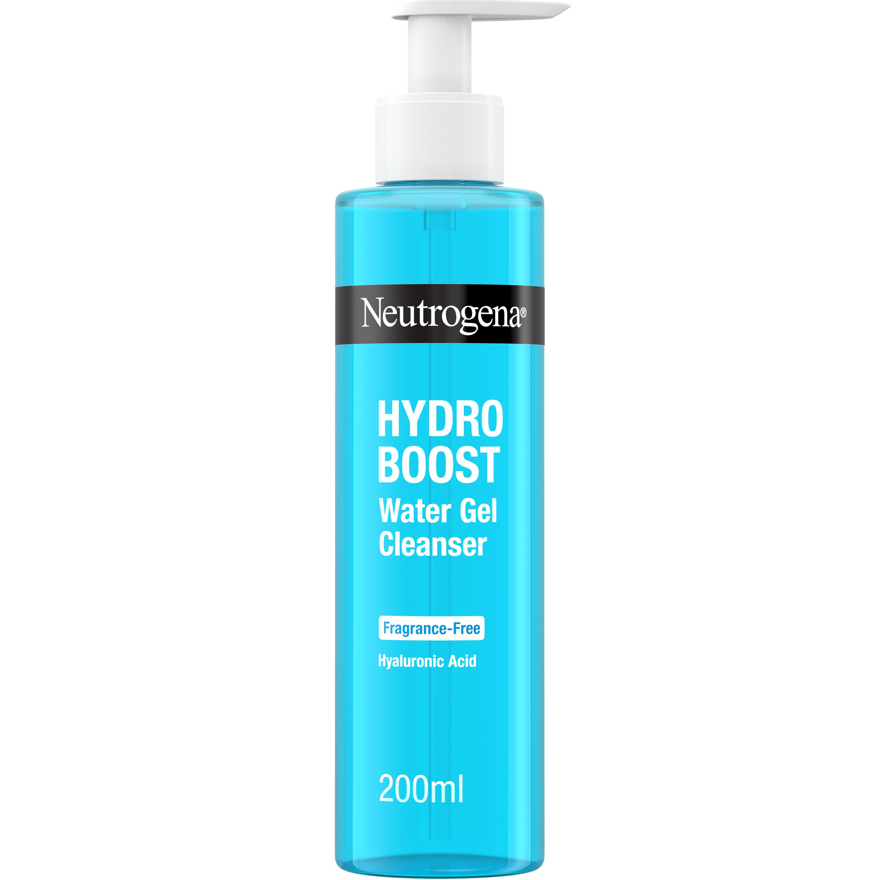 Neutrogena Neutrogena Hydro Boost Cleanser Water Gel Ενυδατικό Gel Καθαριστικό Προσώπου Χωρίς Άρωμα με Υαλουρονικό Οξύ, Κατάλληλο για Όλους τους Τύπους Επιδερμίδας 200ml
