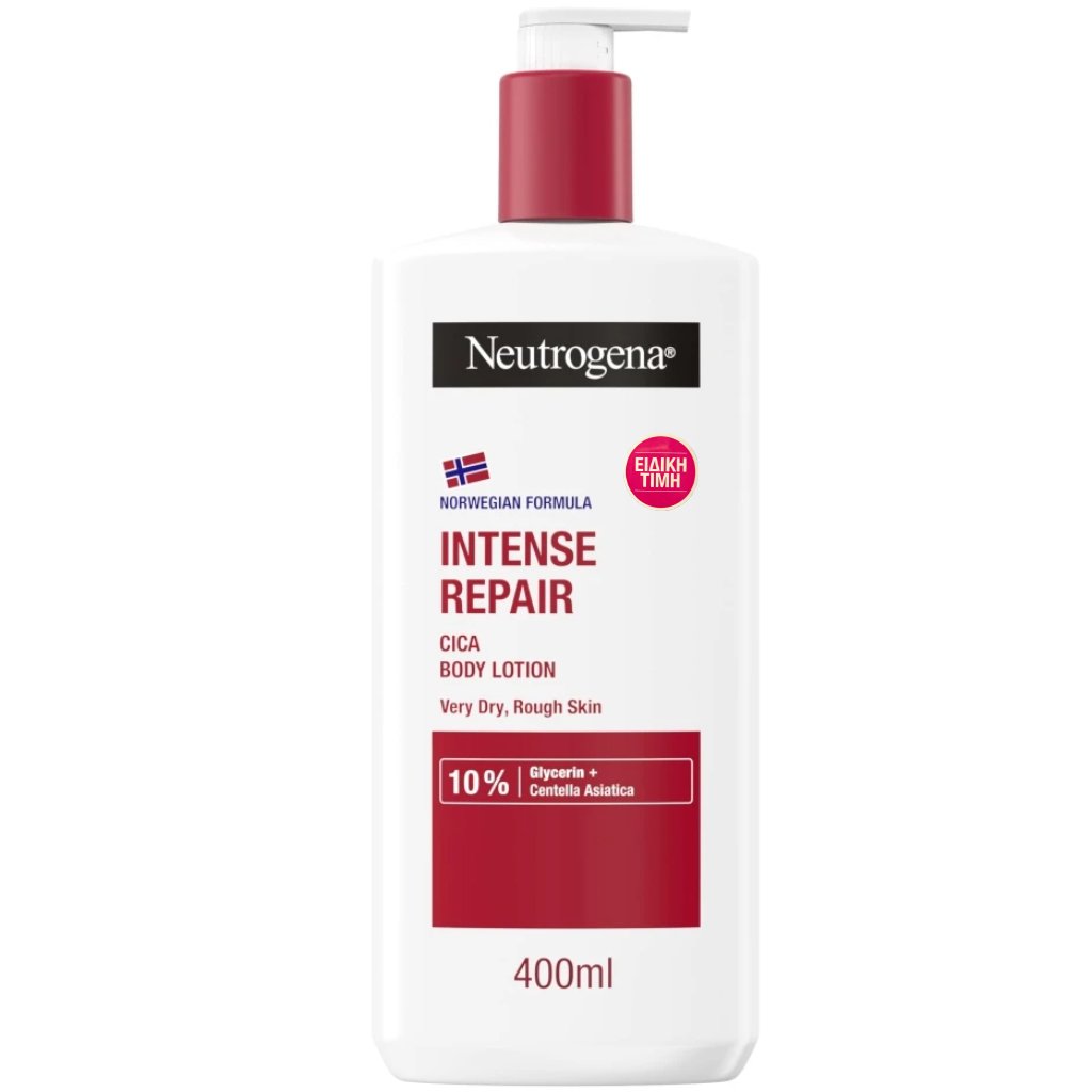 Neutrogena Neutrogena Promo Intense Repair Cica Lotion Body Κρέμα Σώματος Εντατικής Ενυδάτωσης & Επανόρθωσης 400ml