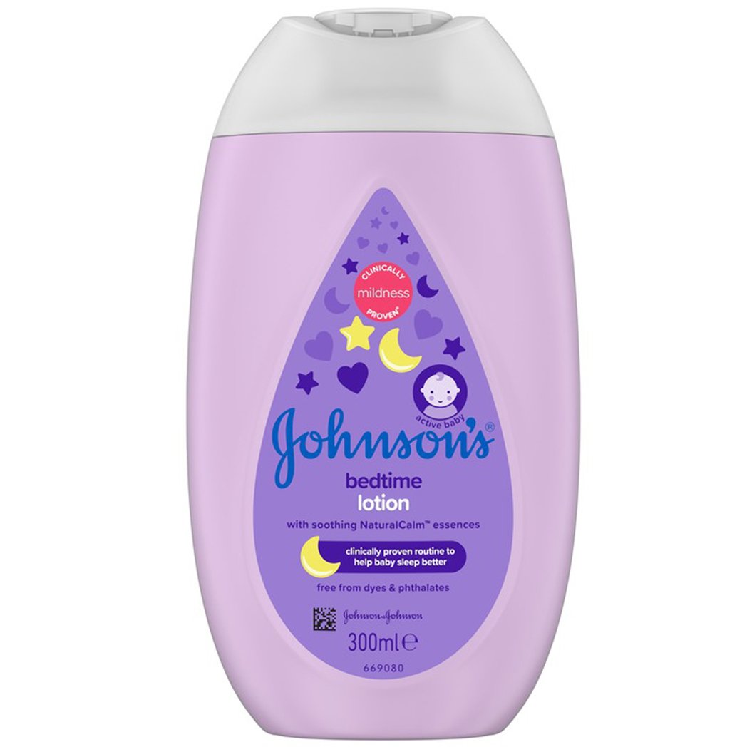Johnson’s Baby Bedtime Body Lotion Βρεφική Ενυδατική Λοσιόν Σώματος για Καλύτερο Ύπνο 300ml