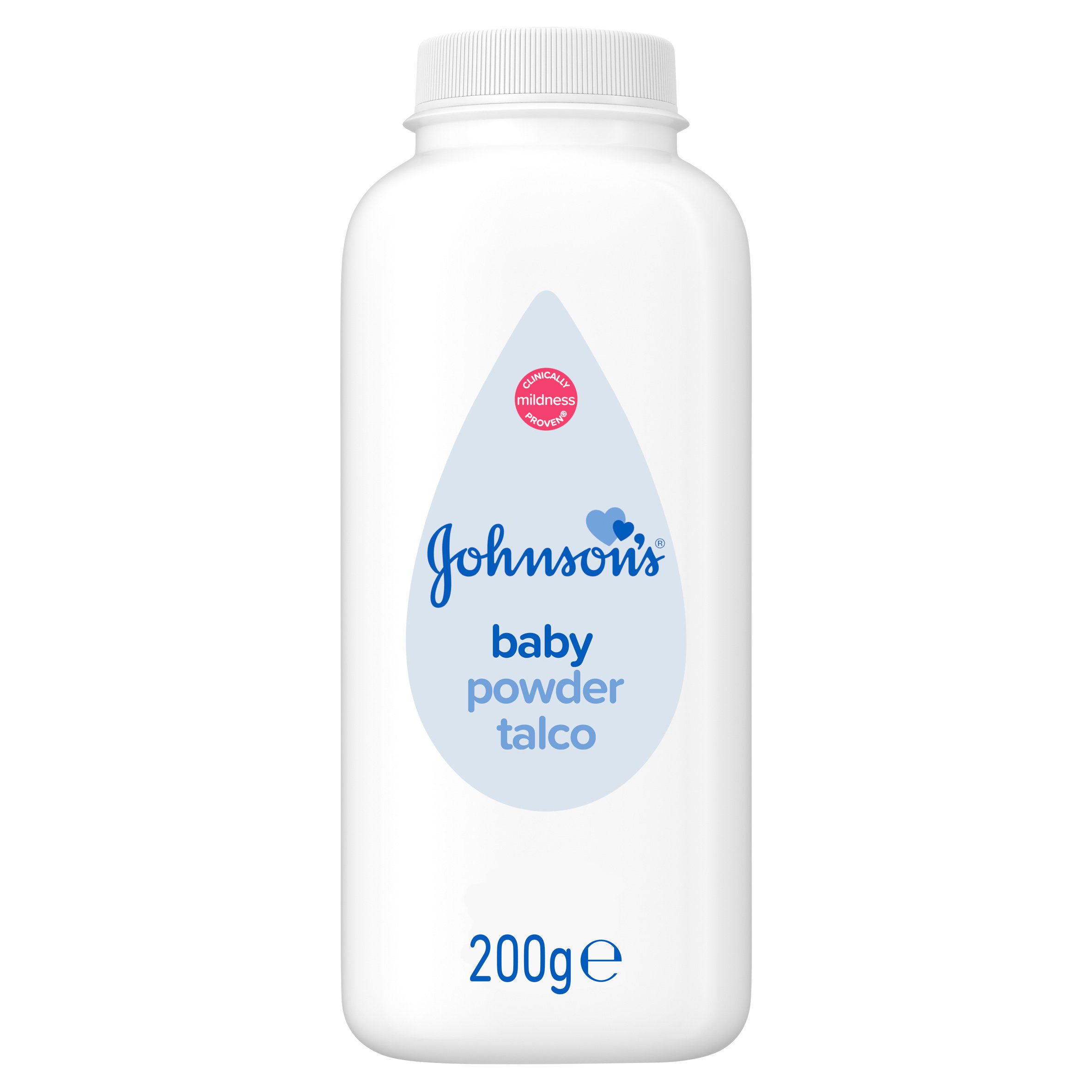 Johnson’s Baby Powder Πούδρα που Απορροφά Απαλά την Υπερβολική Υγρασία 200gr