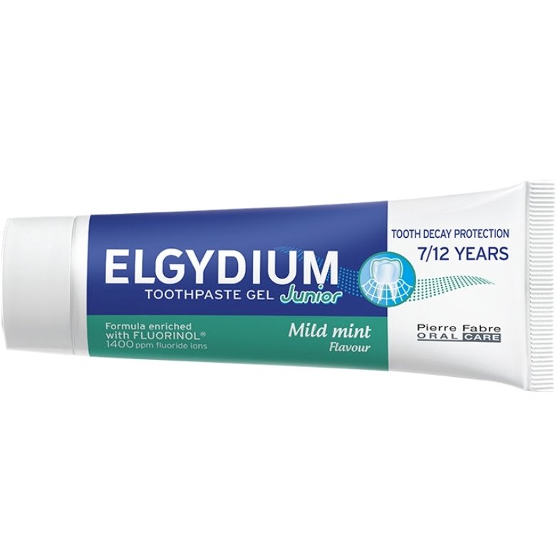 Elgydium Junior Sweet Mint Παιδική Οδοντόκρεμα με Ήπια Γεύση Μέντας 7 – 12 Ετών 50ml