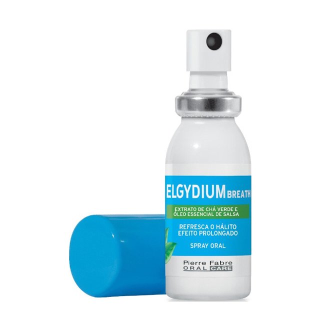 Elgydium Breath Oral Spray Κατά της Κακοσμίας του Στόματος, Χαρίζει Φρέσκια Αναπνοή που Διαρκεί 15ml
