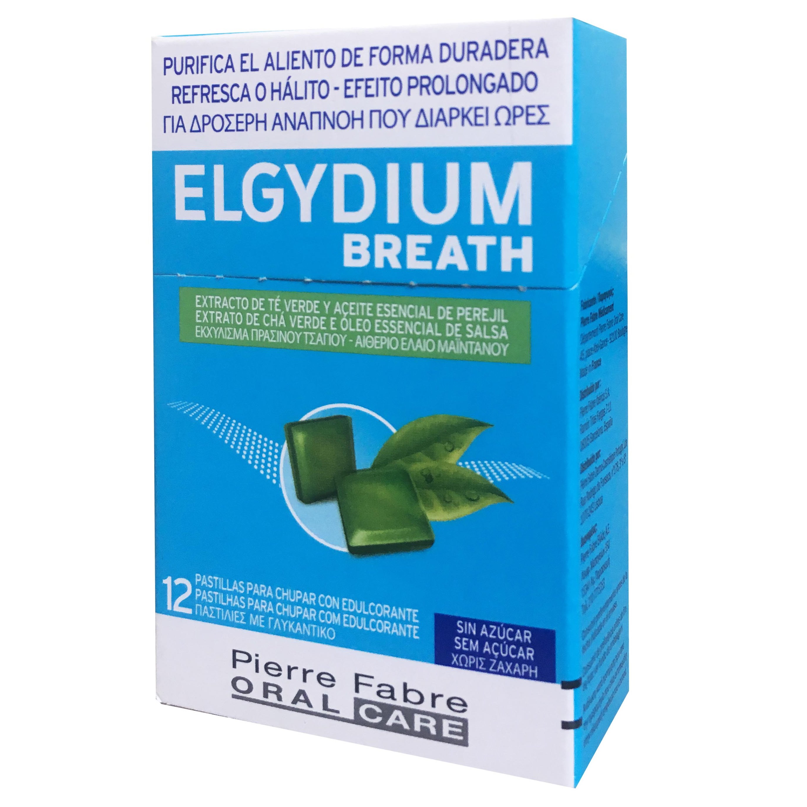 Elgydium Breath Pastilles Παστίλιες για την Εξουδετέρωση της Κακοσμίας του Στόματος 12 Τεμάχια