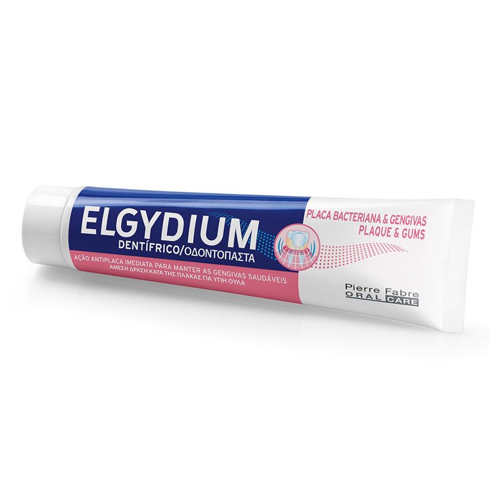 Elgydium Plaque & Gums Toothpaste Οδοντόκρεμα για Υγιή Ούλα και Άμεση Δράση Κατά της Πλάκας 75ml