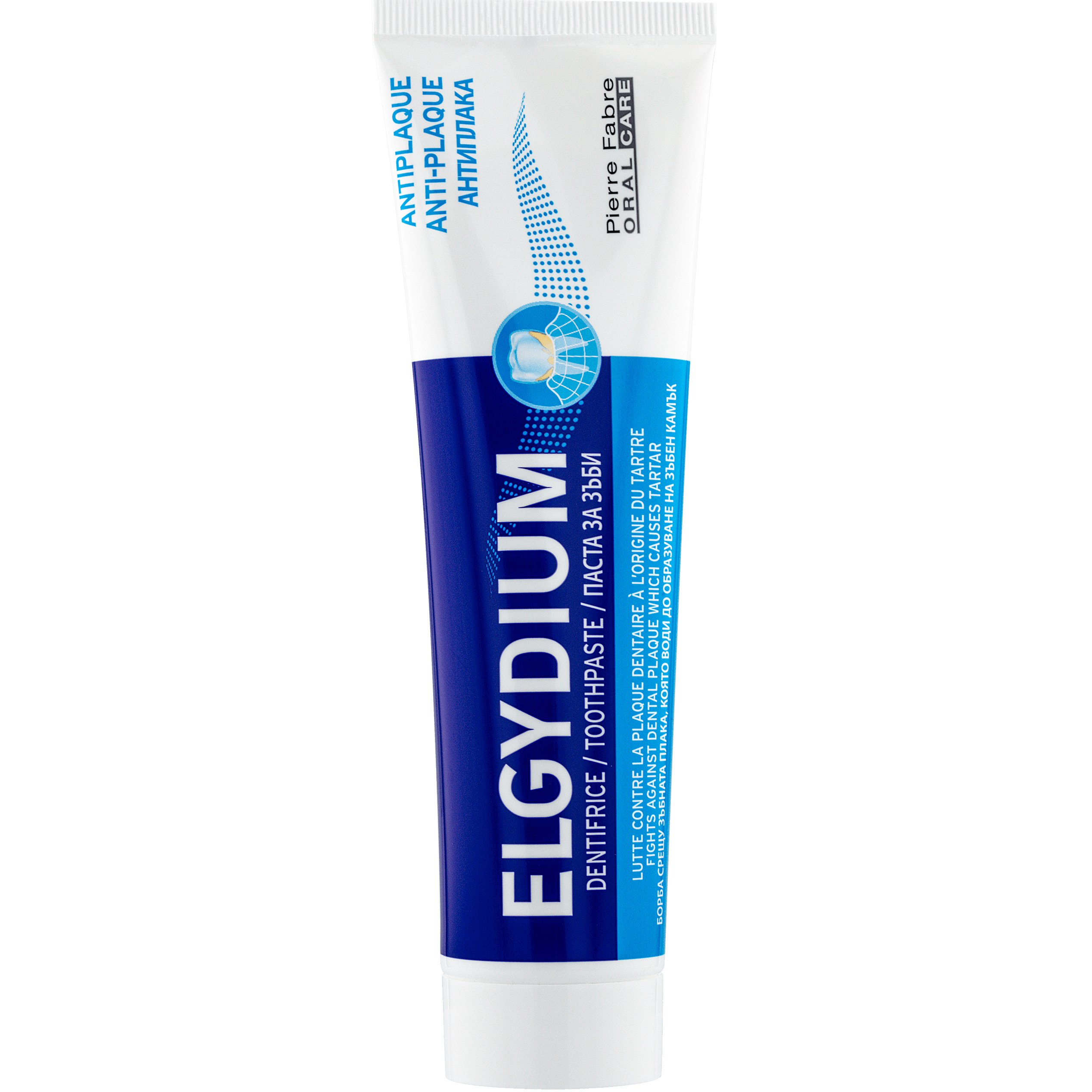 Pierre Fabre Oral Care Elgydium Anti-Plaque Toothpaste Οδοντόκρεμα Κατά της Οδοντικής Πλάκας 100ml