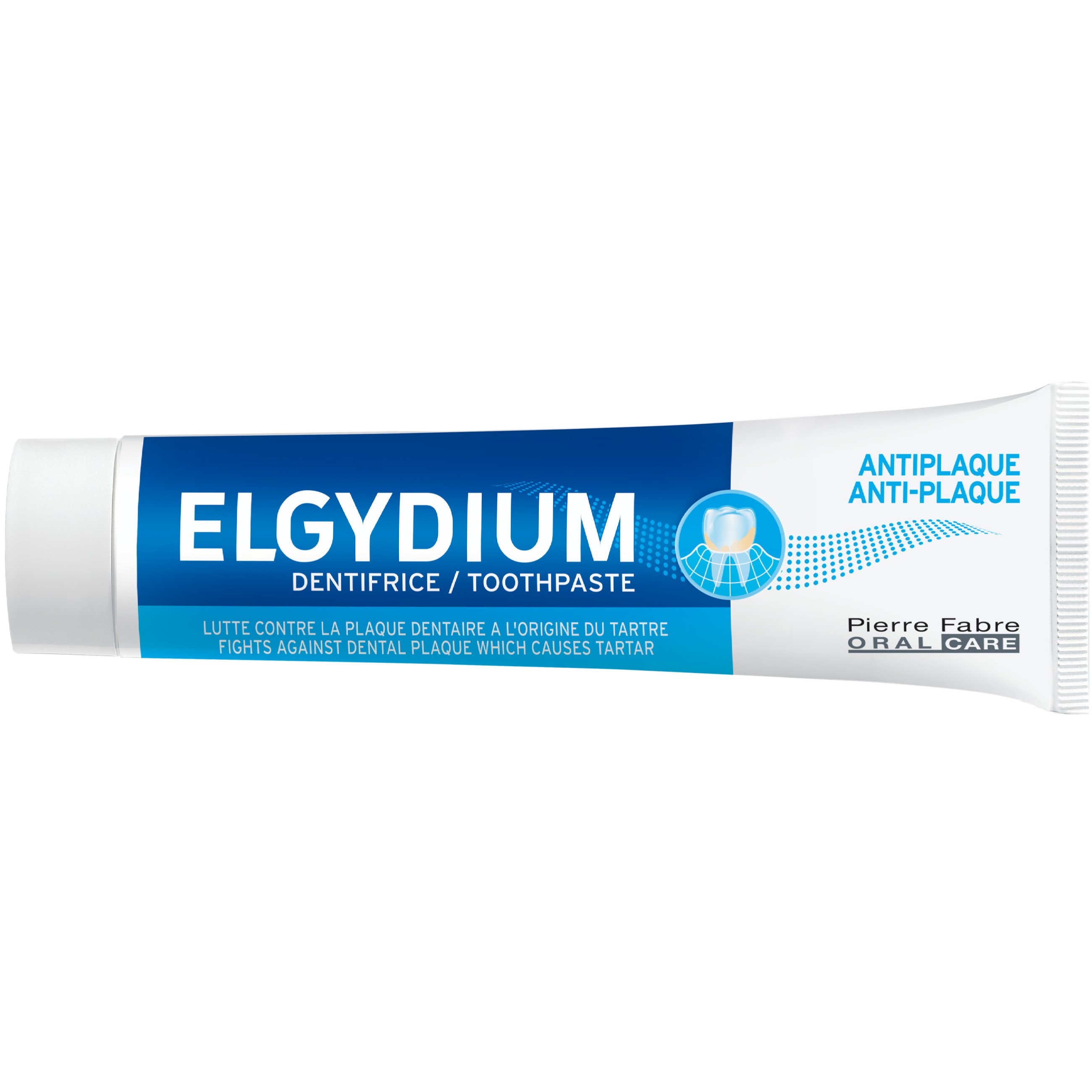 Pierre Fabre Oral Care Elgydium Anti-Plaque Toothpaste Οδοντόκρεμα Κατά της Οδοντικής Πλάκας 75ml