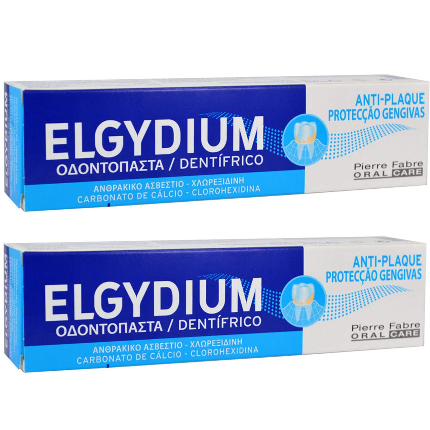 Elgydium Antiplaque Πακέτο Προσφοράς Οδοντόκρεμα Κατά της Οδοντικής Πλάκας με -50% στο 2ο Προϊόν 2 x 100ml
