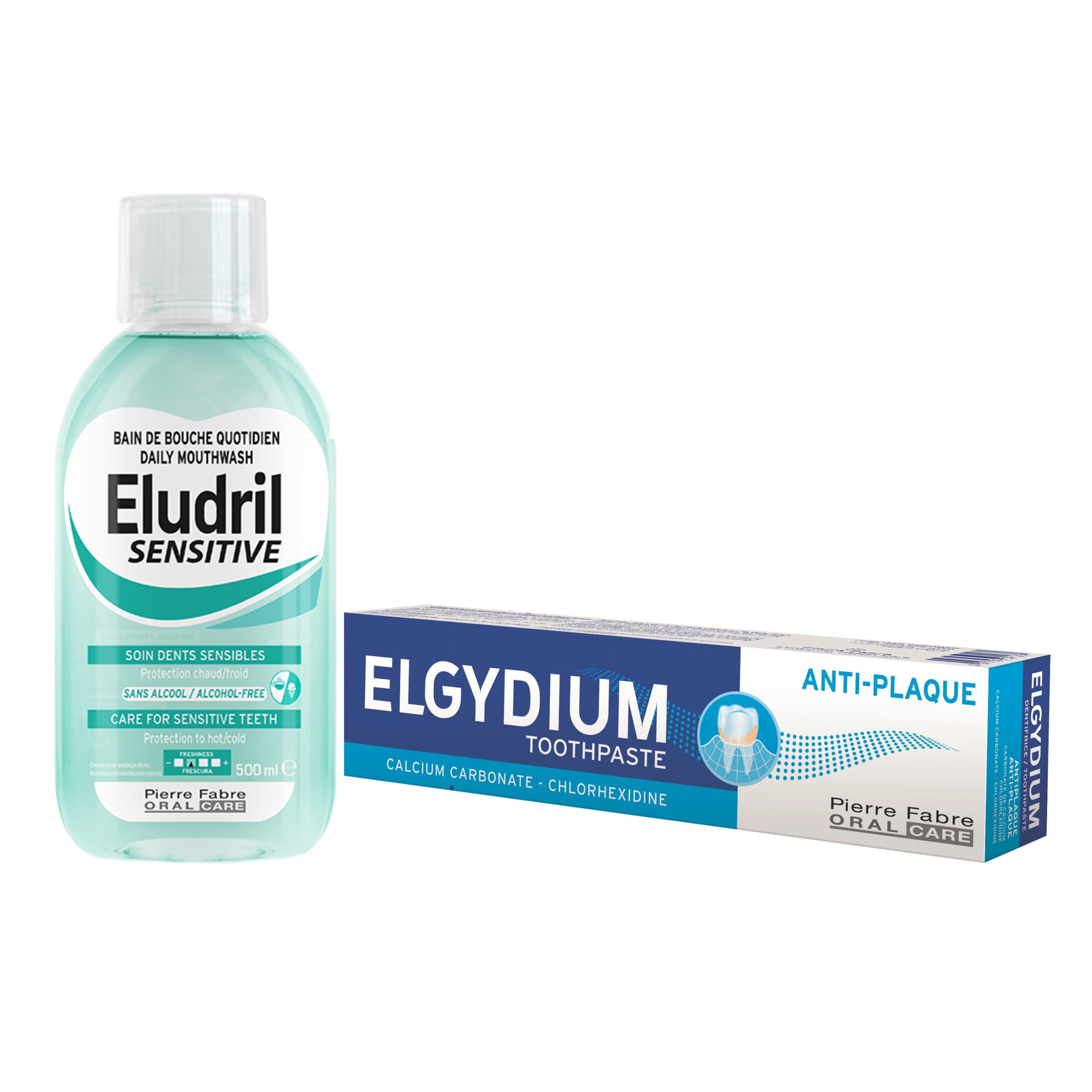 Eludril Promo Protect Mouthwash 500ml & Elgydium Antiplaque Toothpaste 75ml -50% στο 2ο Προϊόν