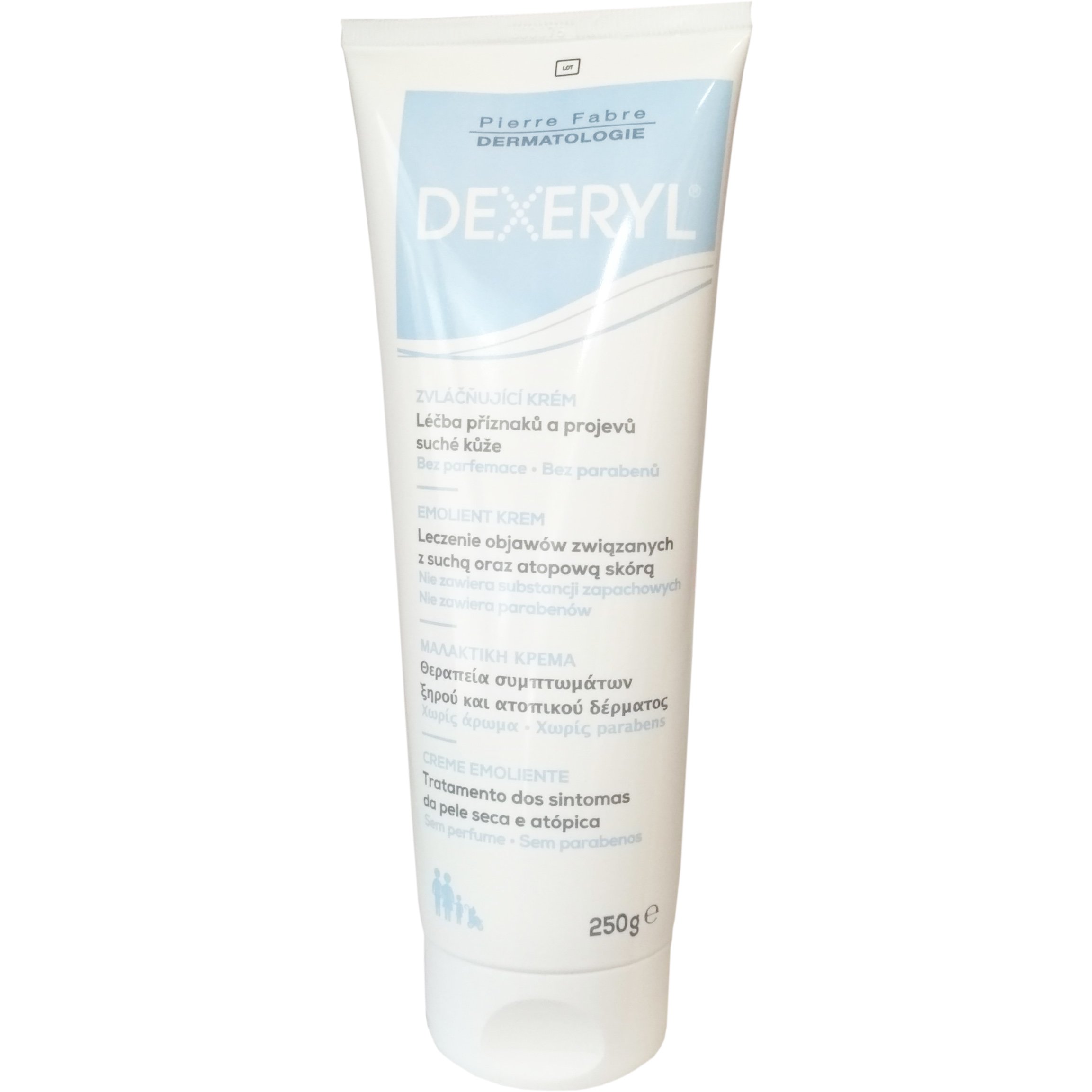 Ducray Dexeryl Cream Μαλακτική Κρέμα για Ξηρό το Δέρμα 250gr